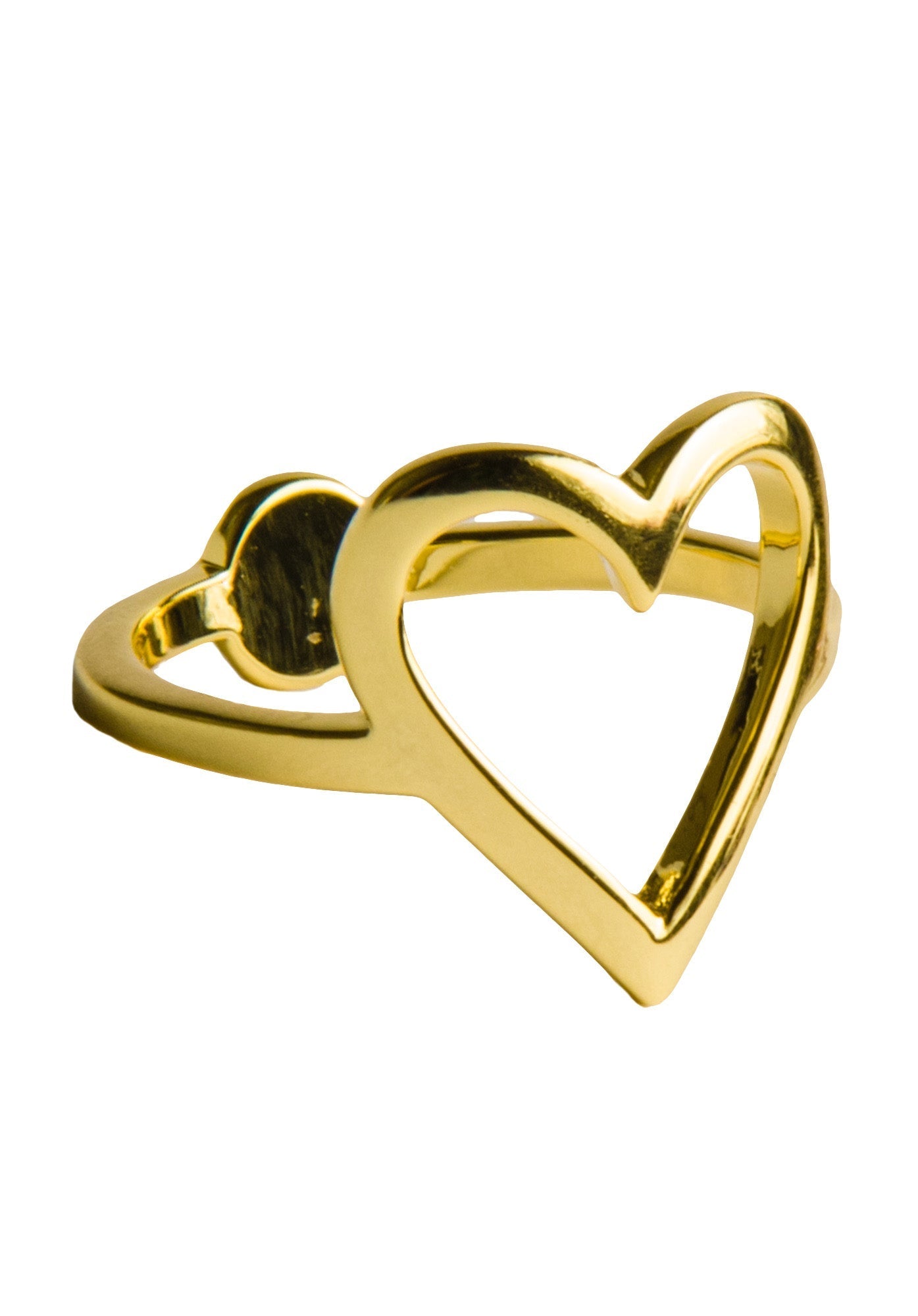 Love Heart Ring - Gold