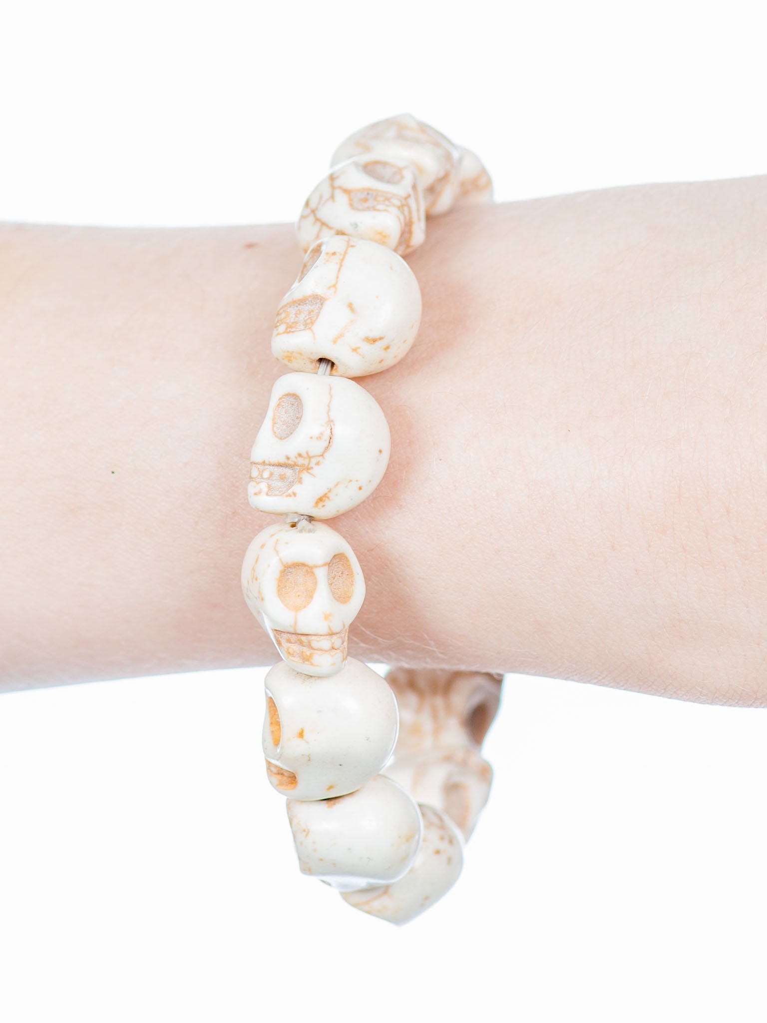 Skull Bracelet - Off White