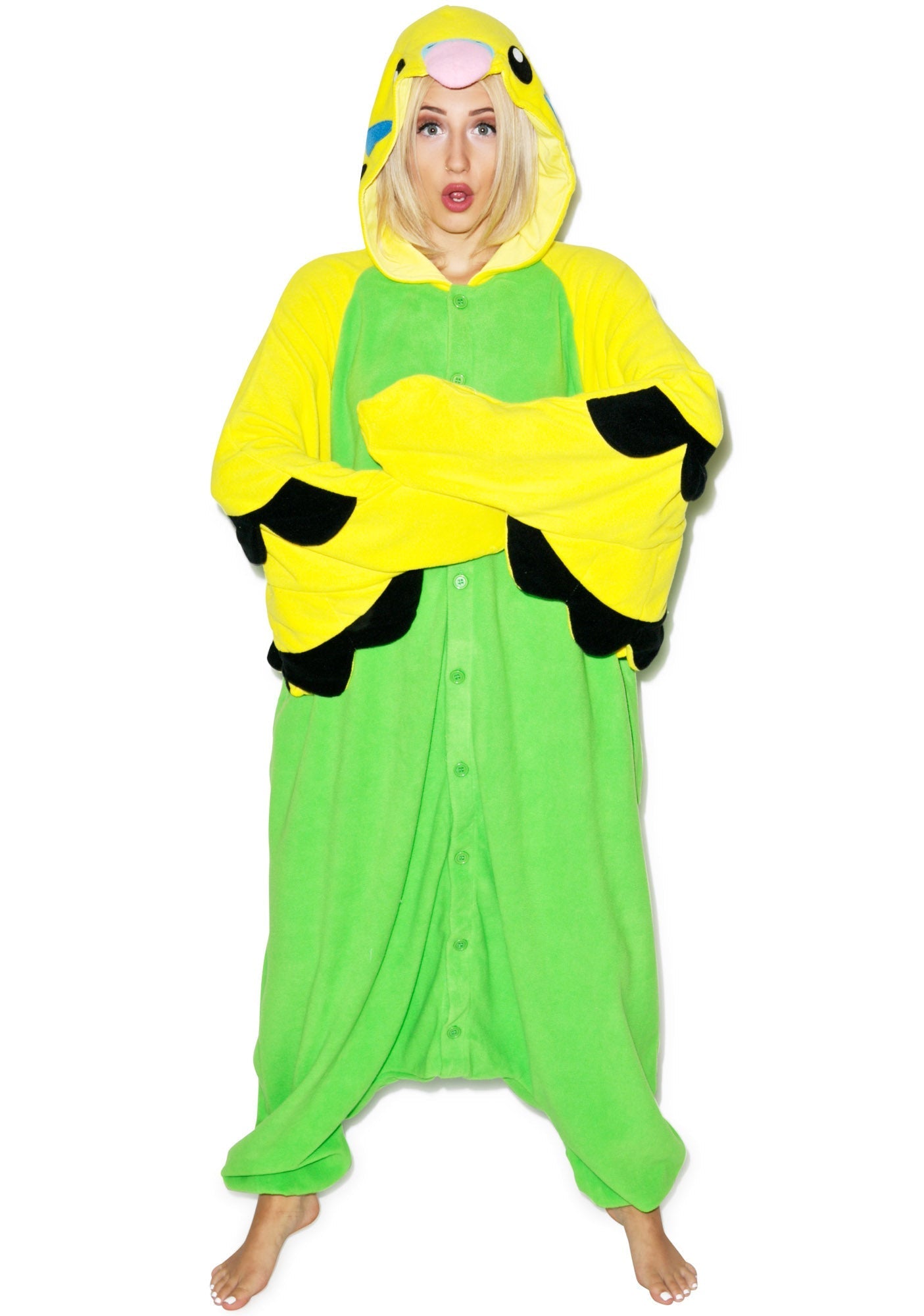 Budgie Kigurumi - Light Blue