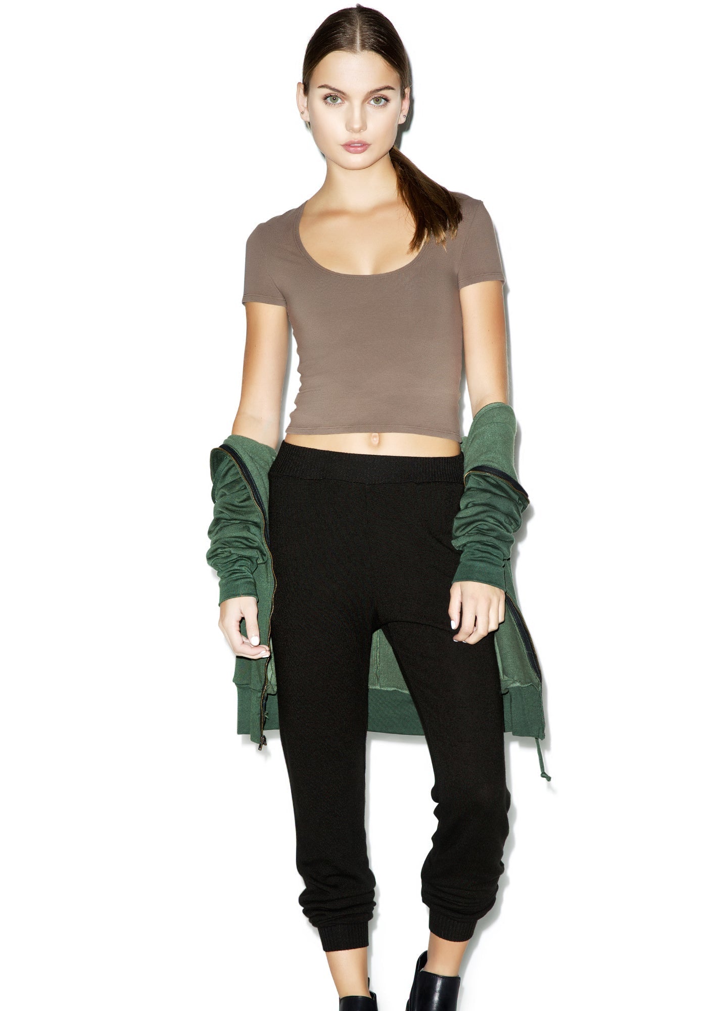 Pennyroyal Tee - Brown