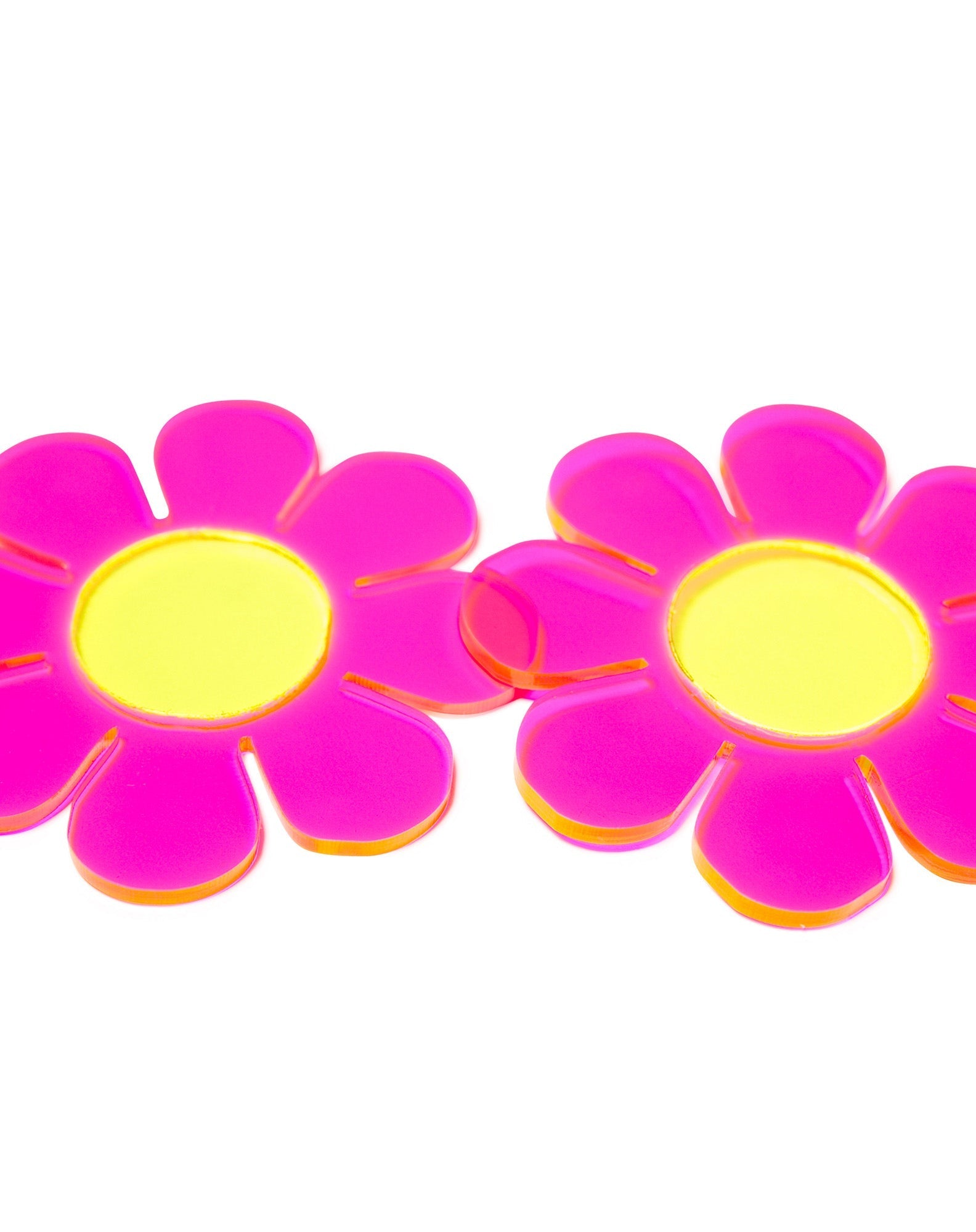 Flower Powerz Earrings - Light Green