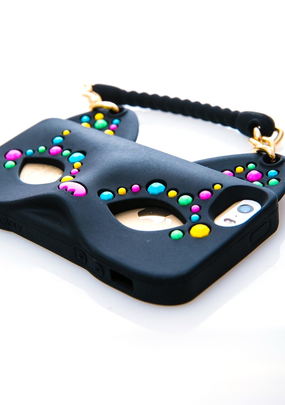 Cat Woman iPhone 5 Case - Black