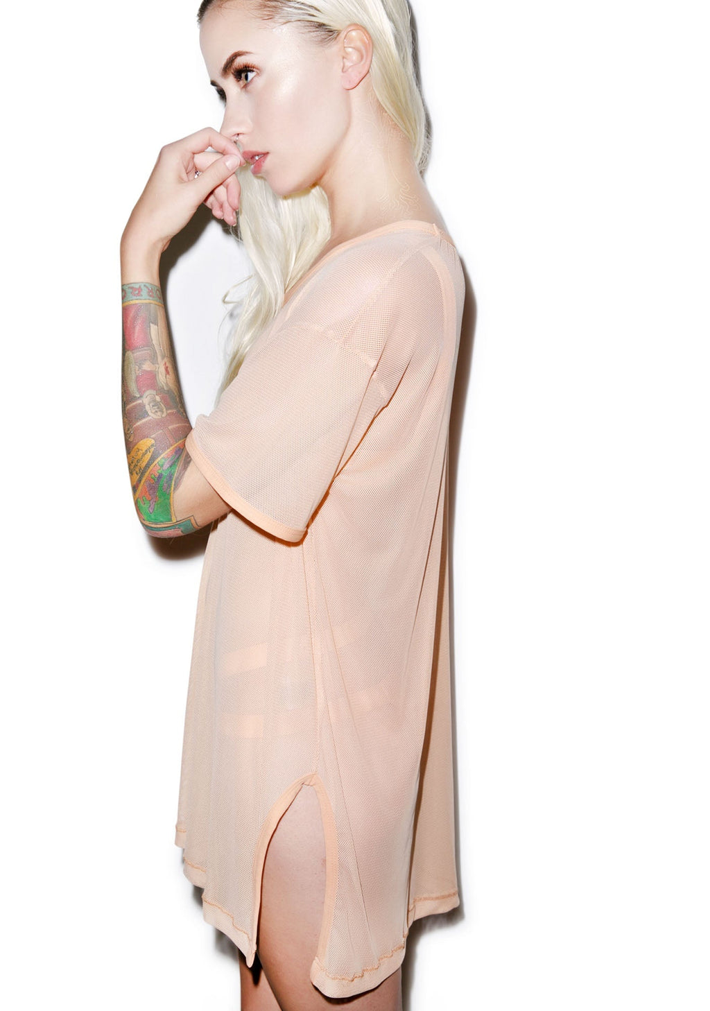 The Sunbather Tee - Light Orange