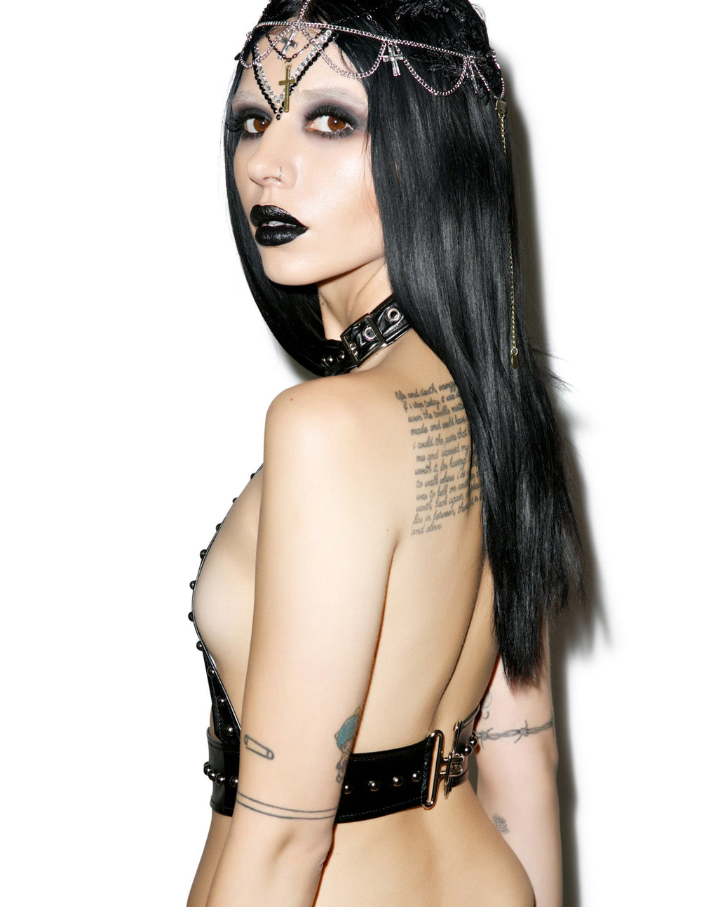 Folsom Halter Harness - Black