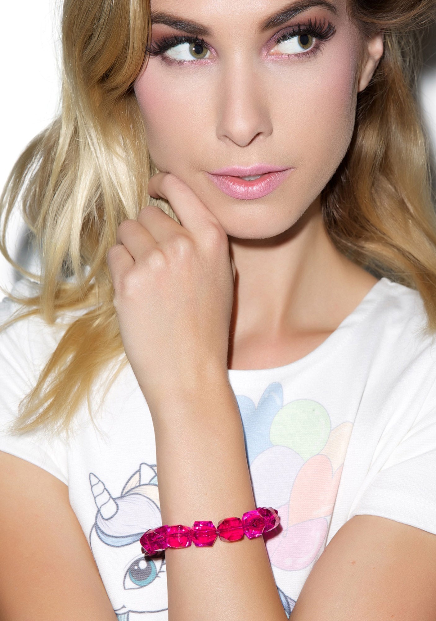 Beauty Beads Bracelete - White