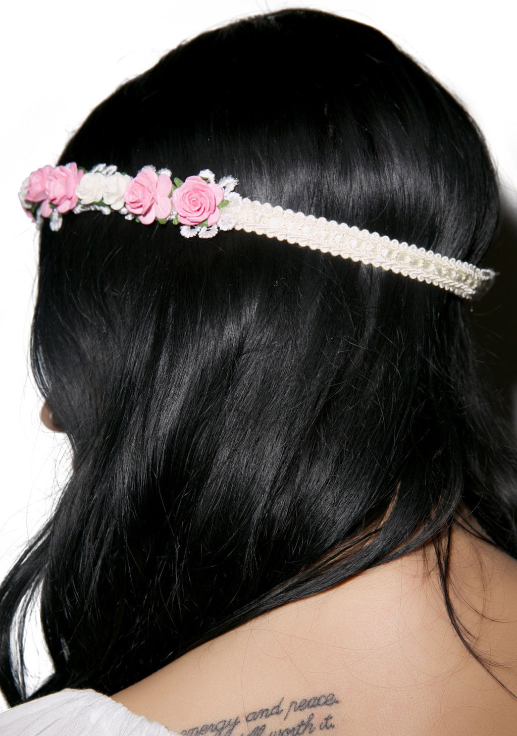 Wildwood Floral Headband - Black