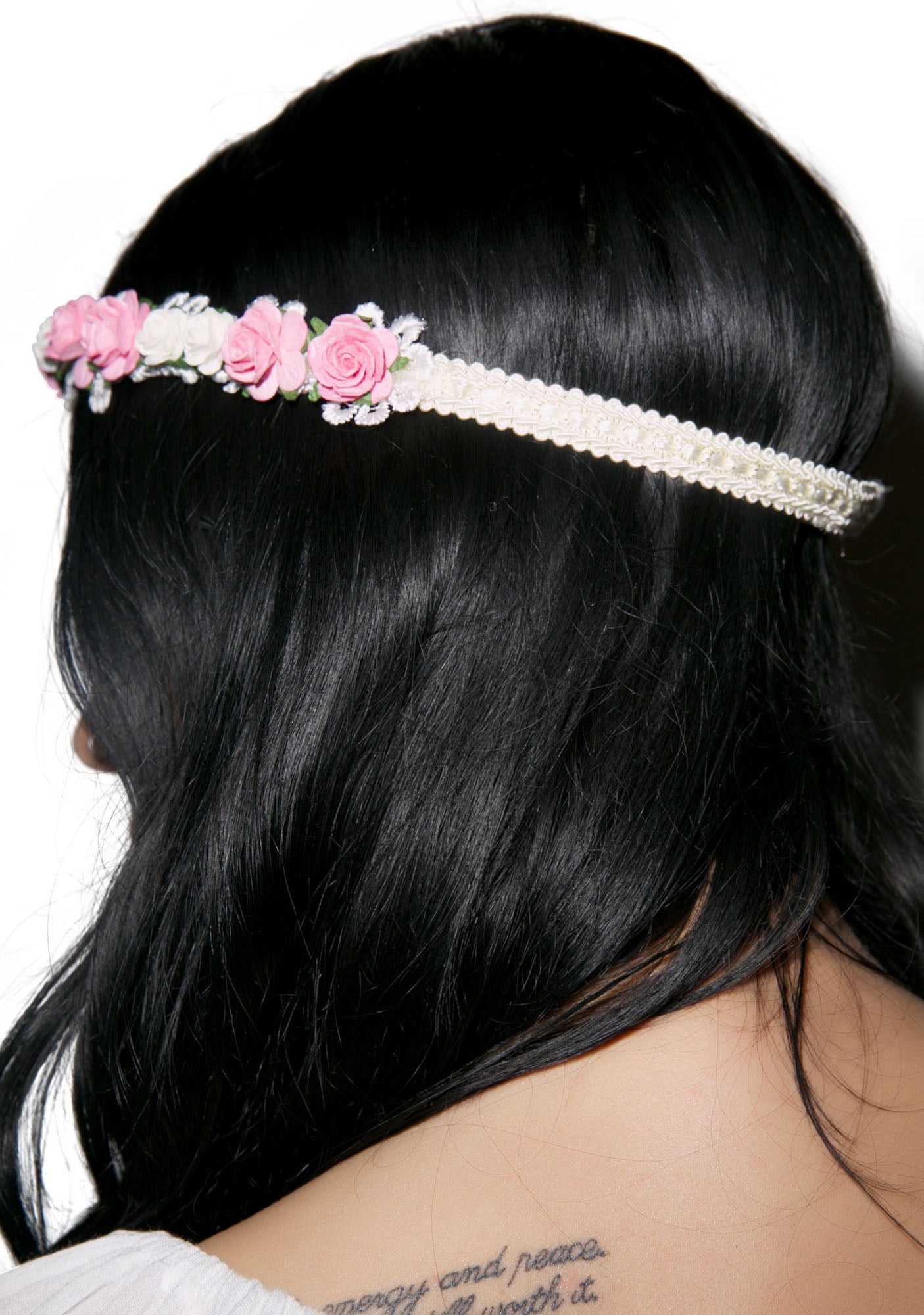 Wildwood Floral Headband - Black