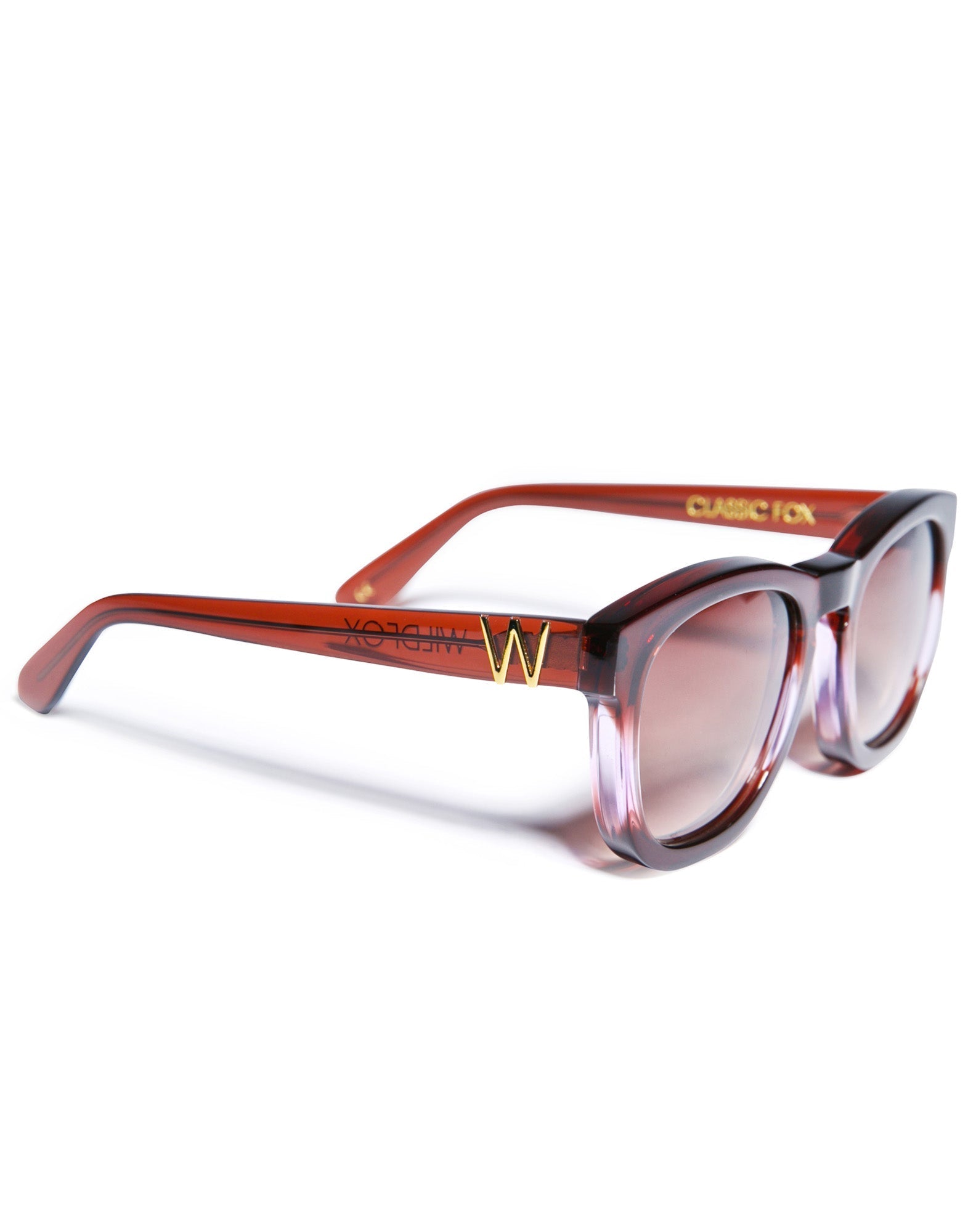 Classic Fox Sunglasses - Red