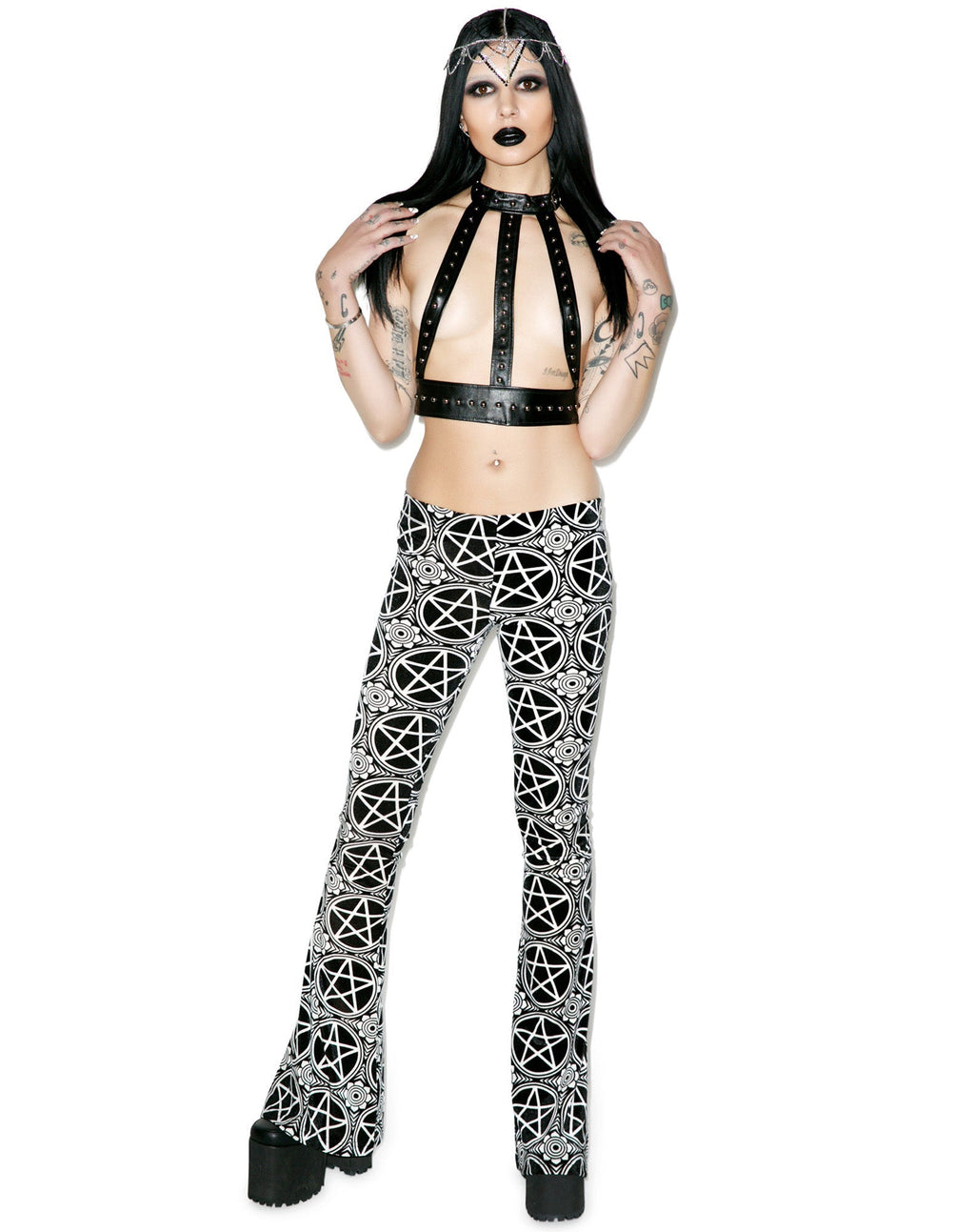 Folsom Halter Harness - Black