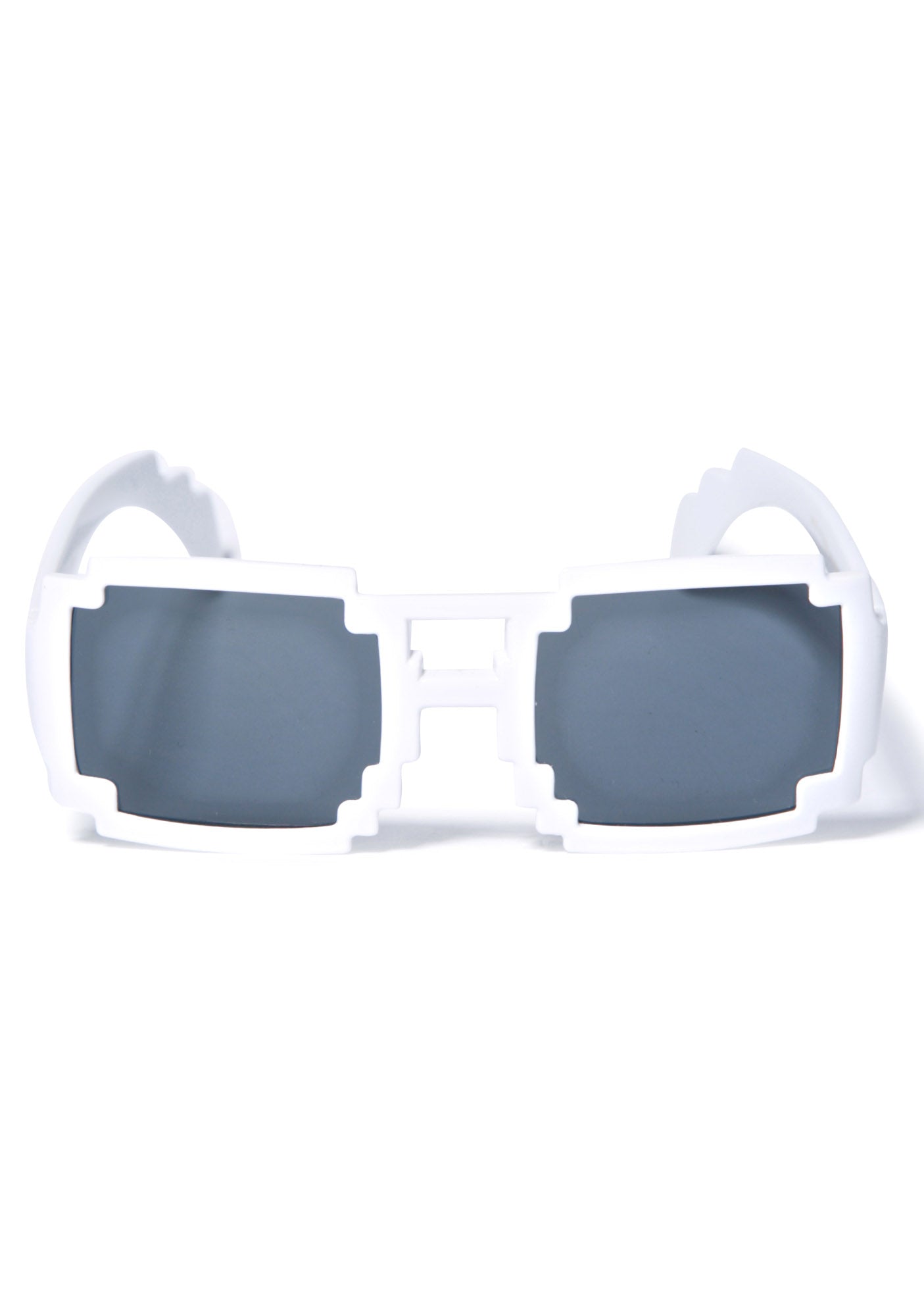 8-Bit Glasses - White
