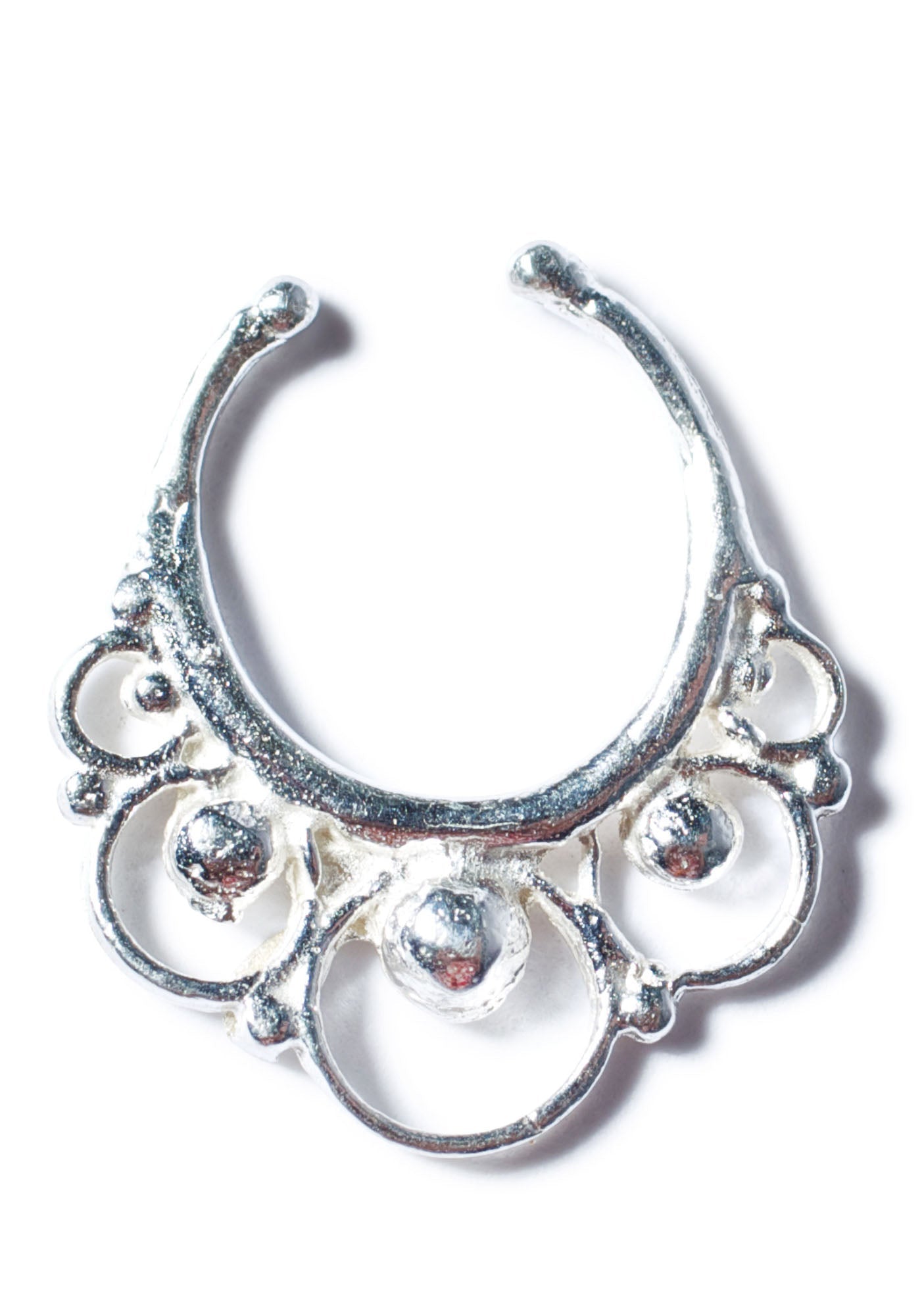 Calisto Septum Clip - Silver