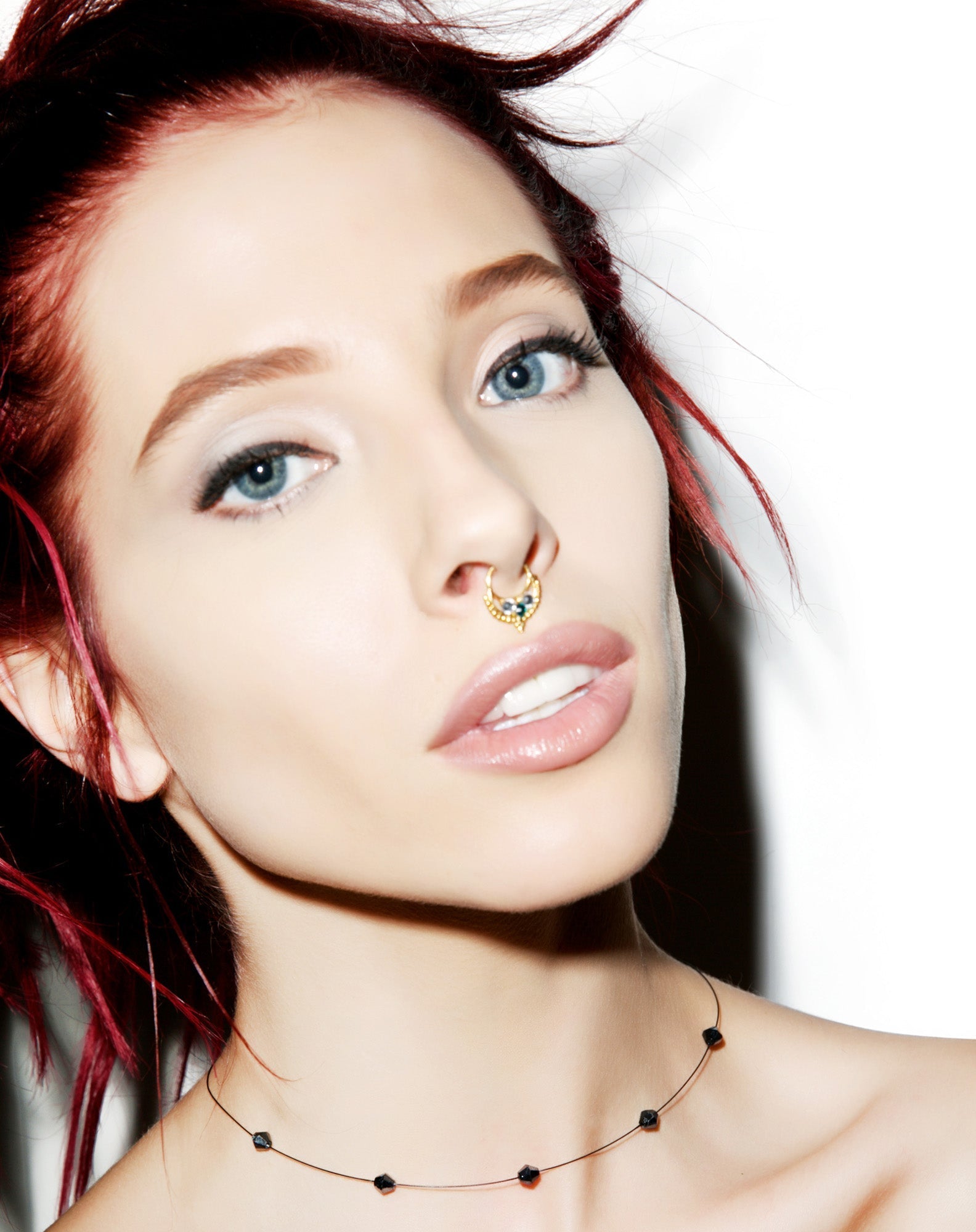 The Dark Crystal Choker - White