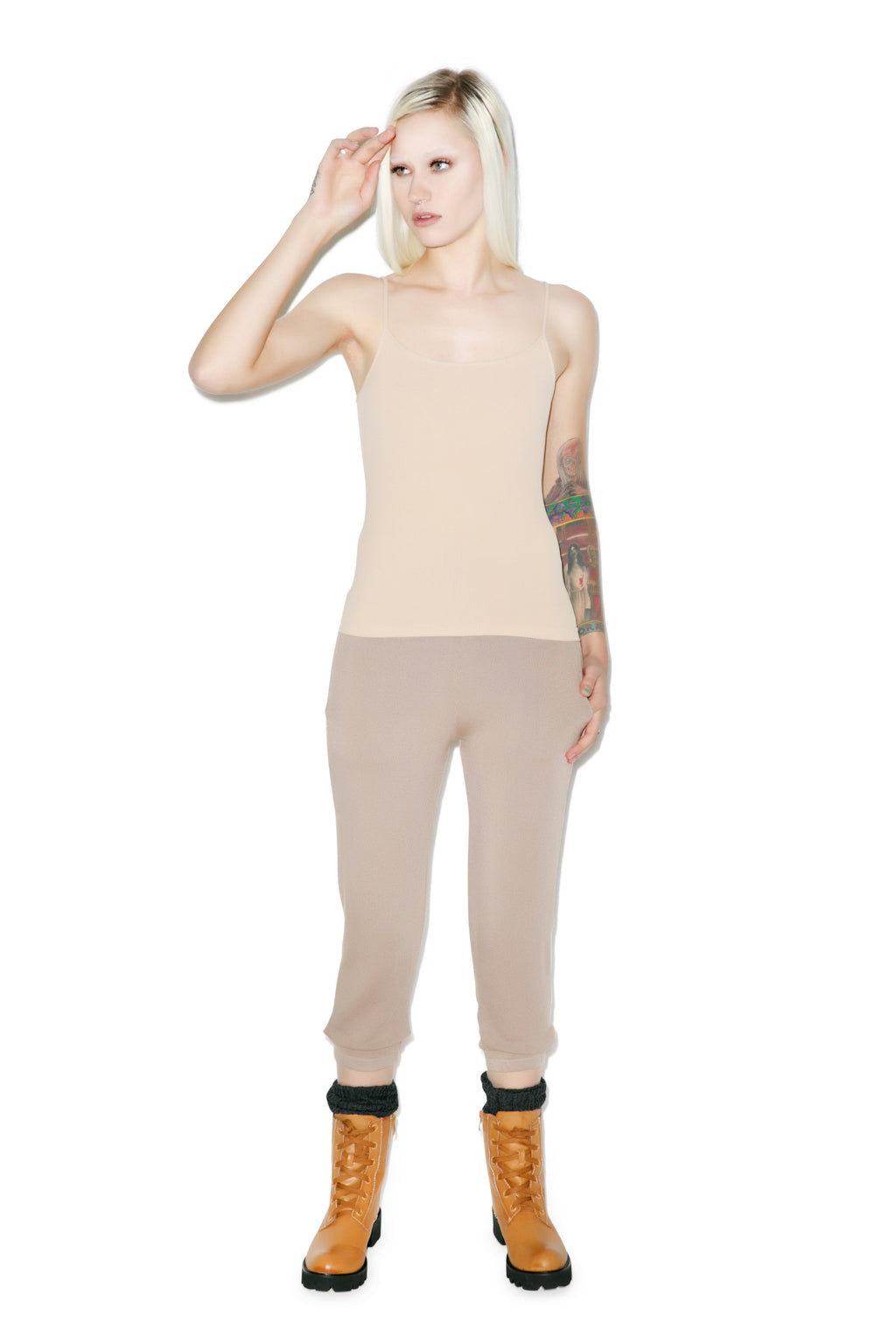 Keepin' It Real Cami - Light Brown