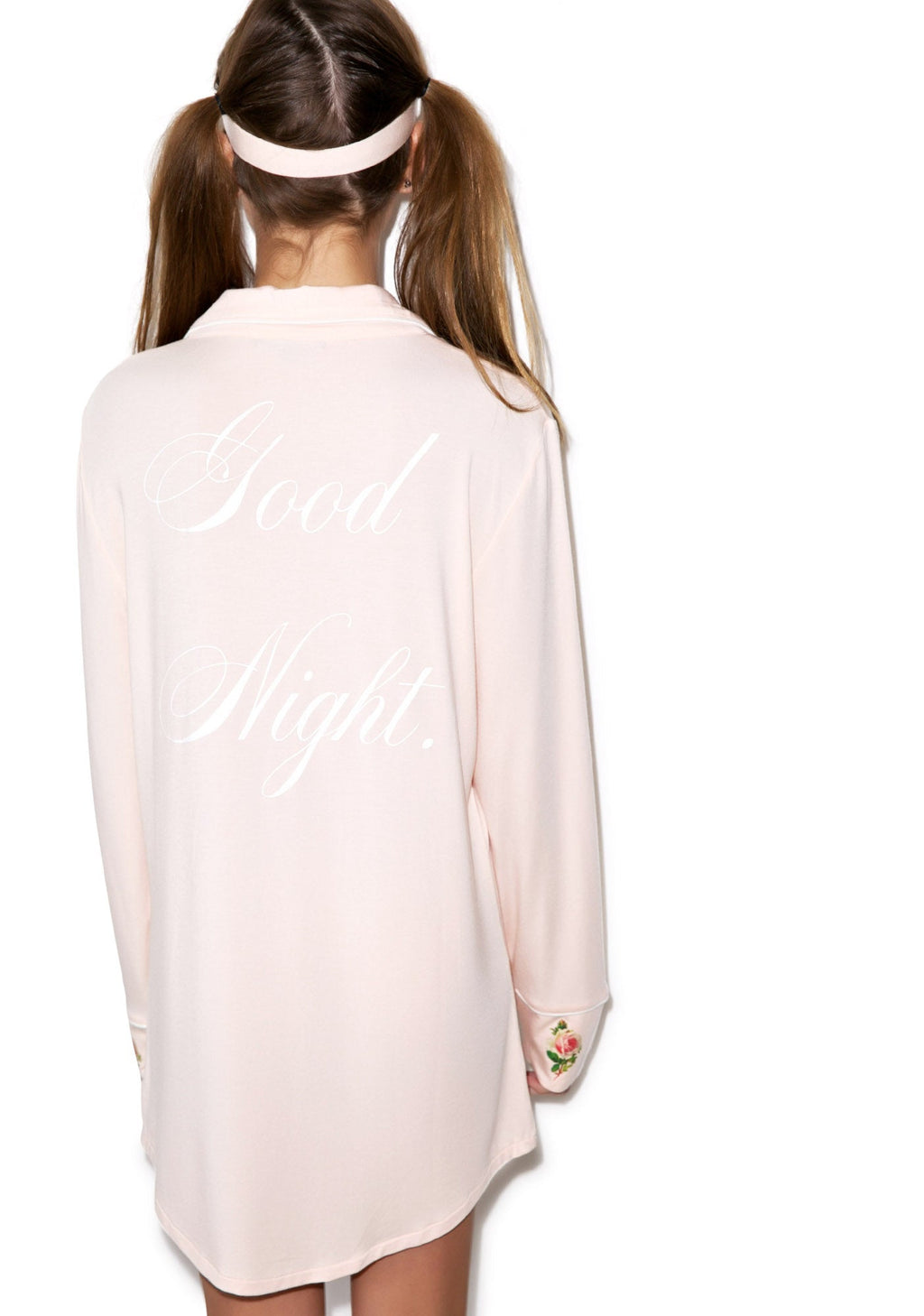 Goodnight Sleep Shirt - Light Pink