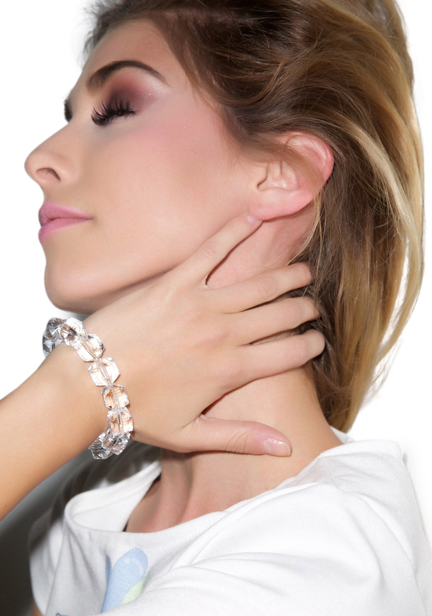 Beauty Beads Bracelete - White