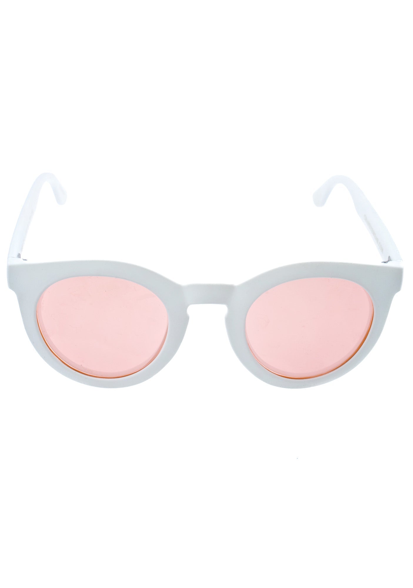 The White TV Eye Sunglasses - Off White