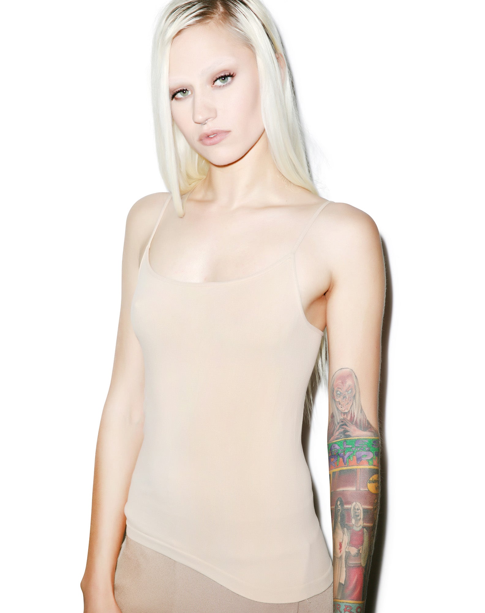 Keepin' It Real Cami - Light Brown