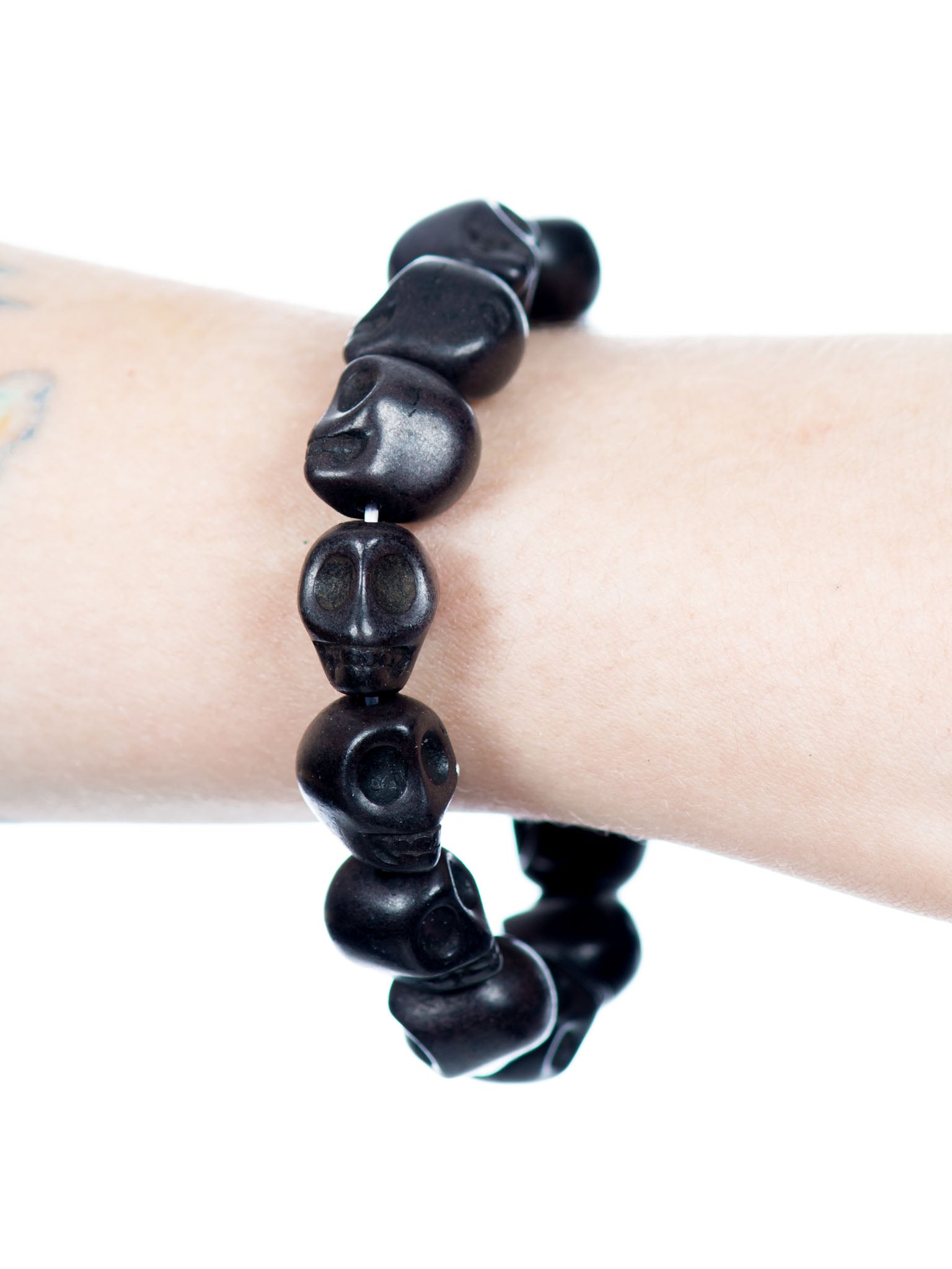 Skull Bracelet - Black