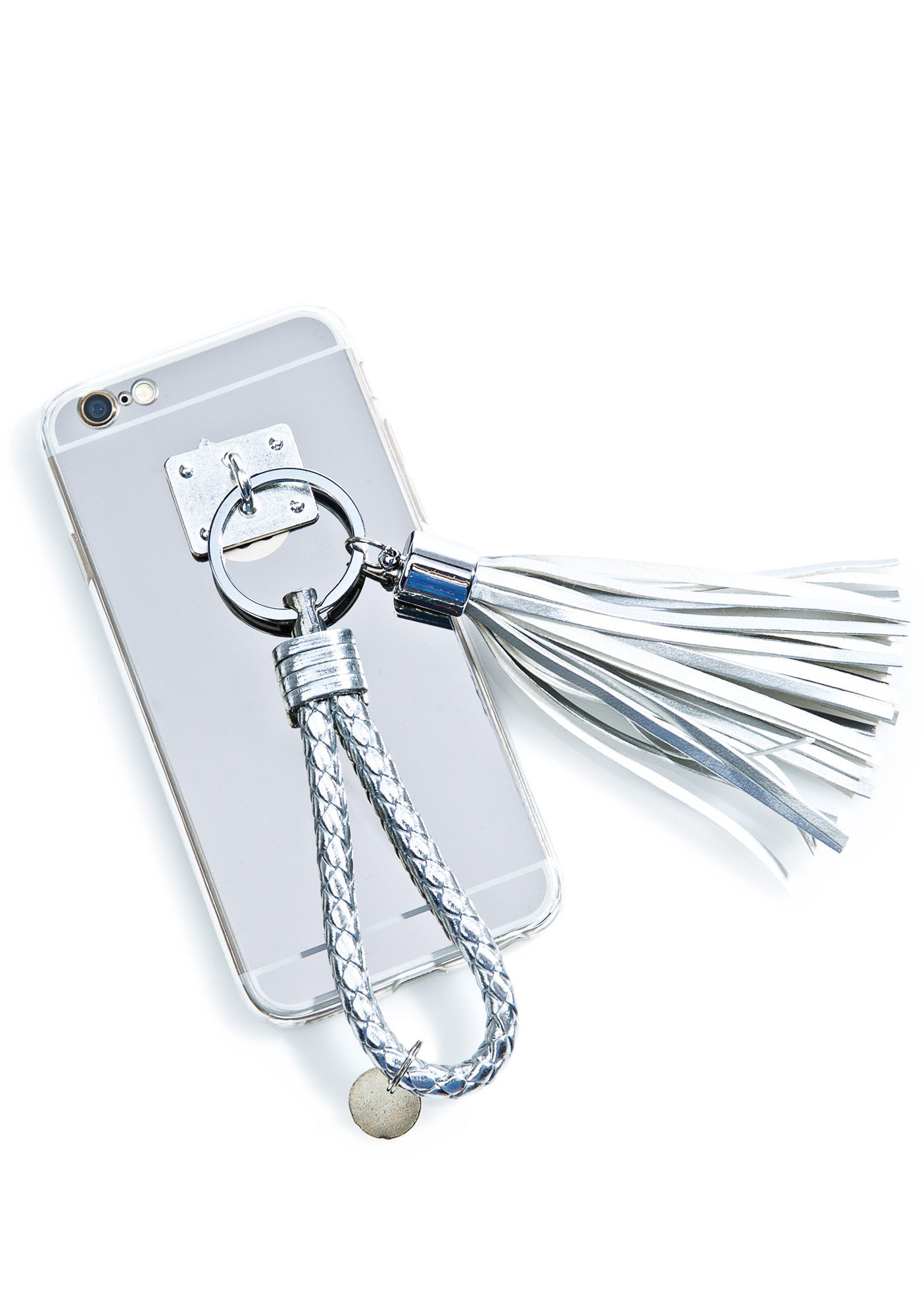 Iâ€™m A Flirt Tassel iPhone 6/6+ Case - Silver