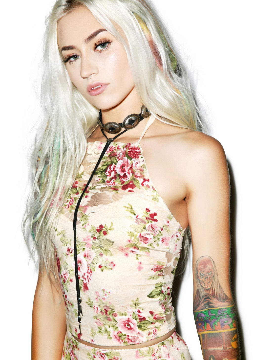 Peter, Paul And Bloody Mary's Halter Top - Off White