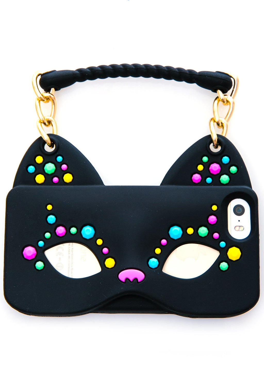 Cat Woman iPhone 5 Case - Black