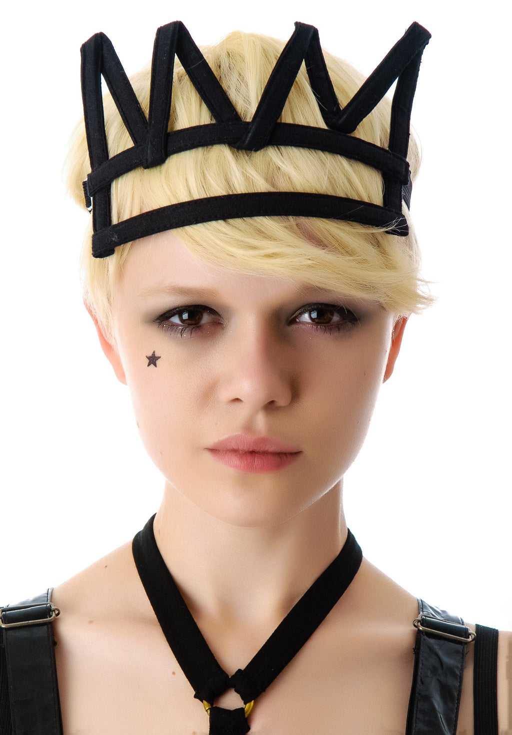 Crown Headband - White