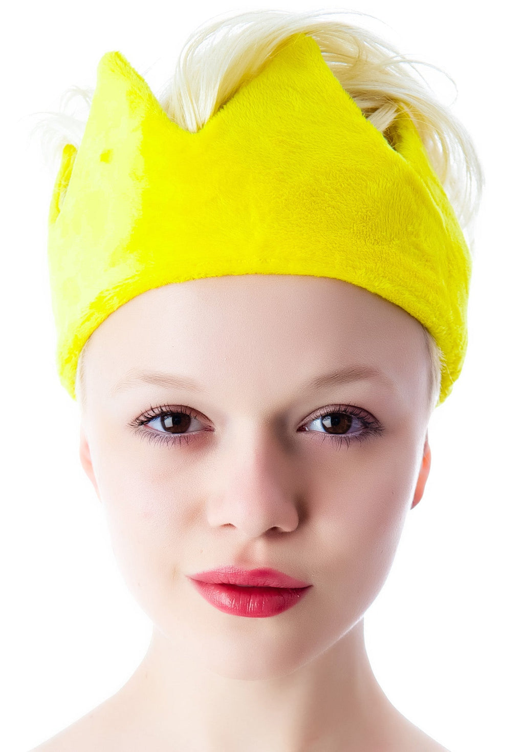 Plush Crown - Yellow