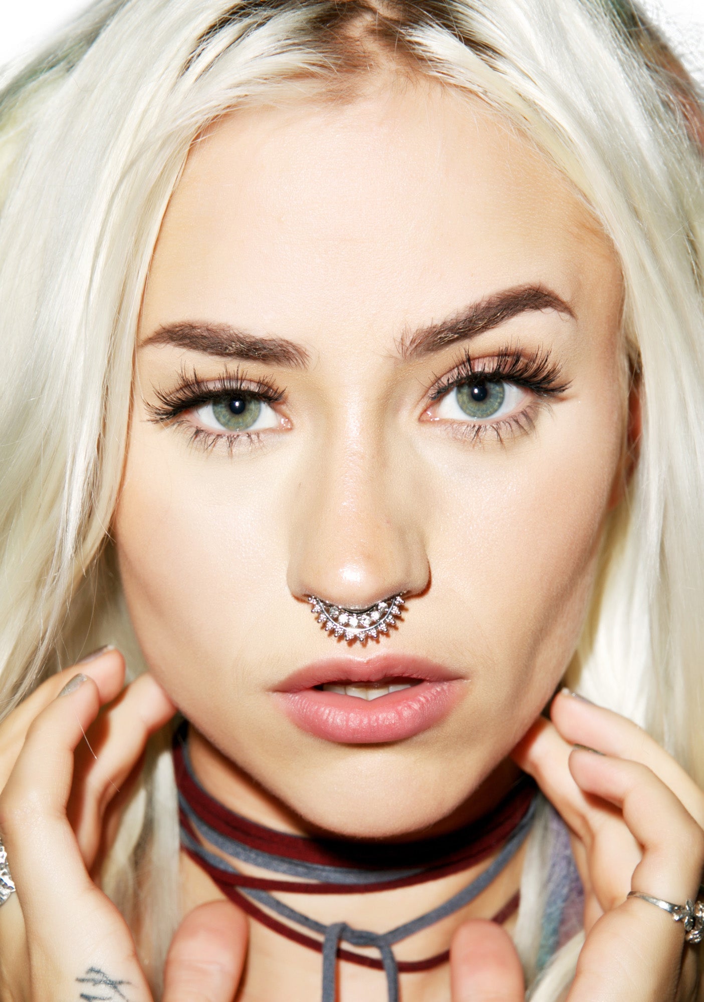 Siren Song Septum Clip - White