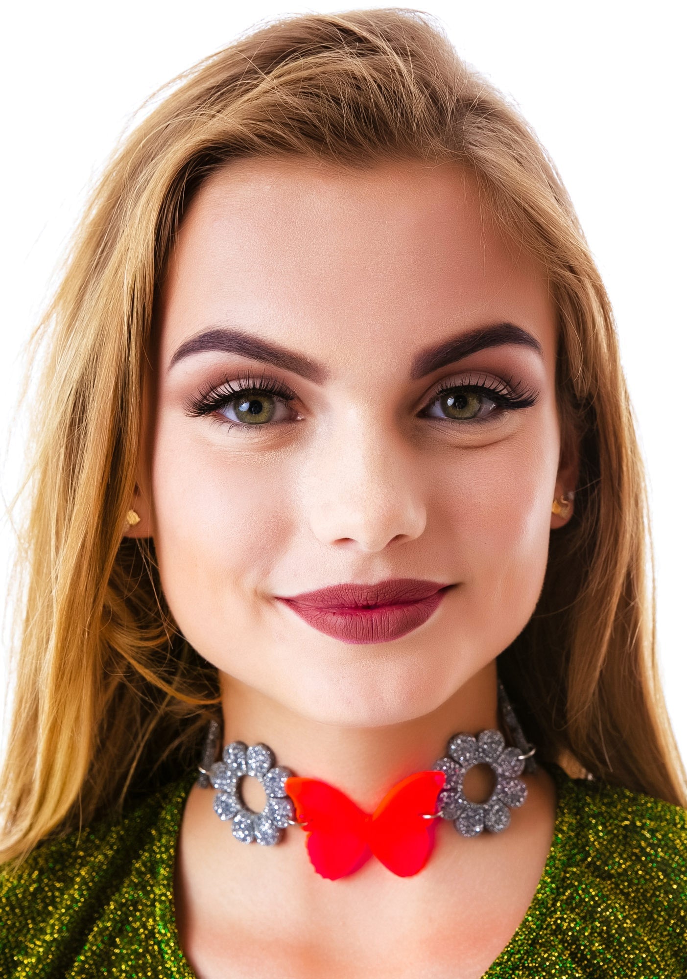 Flower Child Choker - Silver