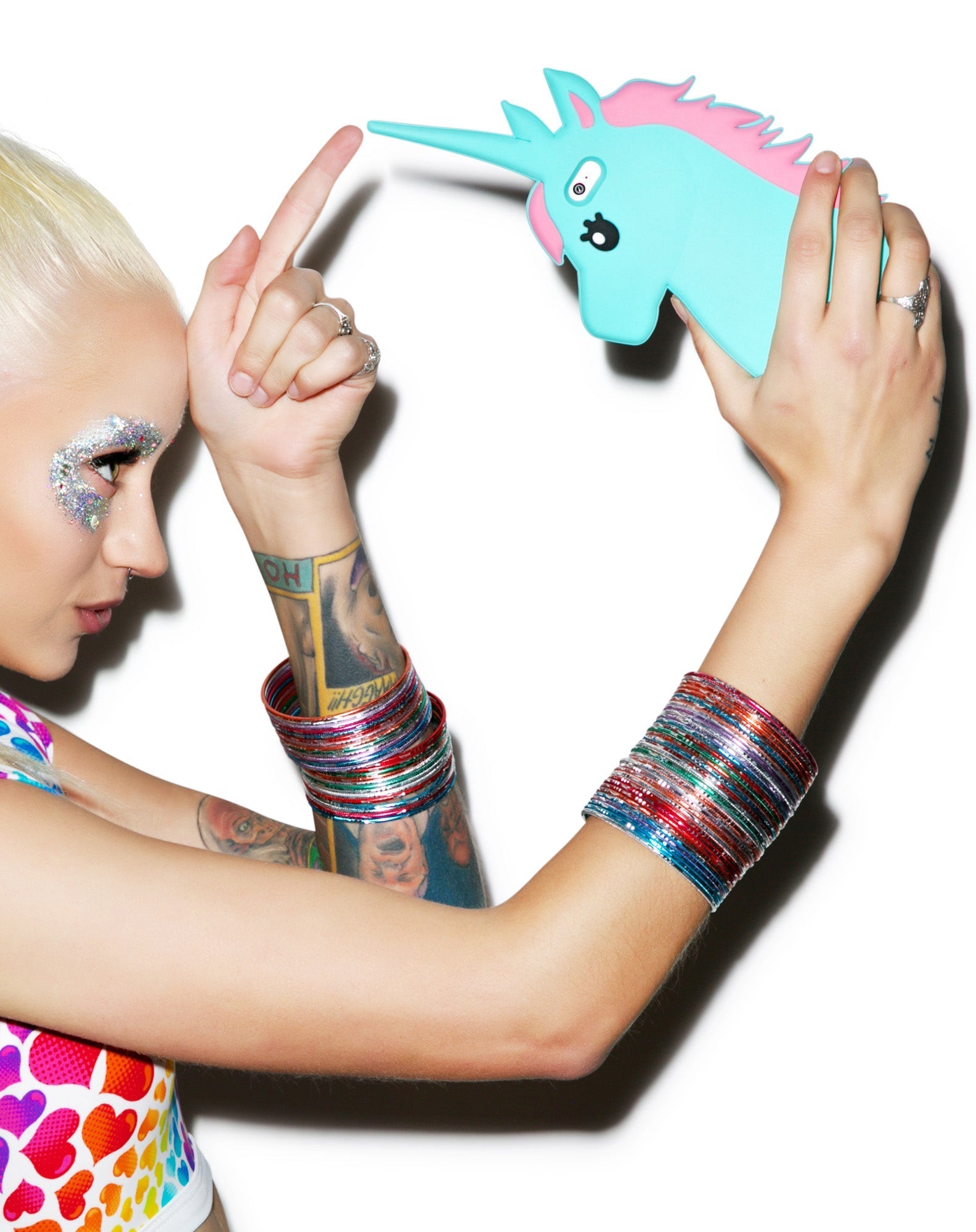 Unicorn IPhone 6 Case - Light Blue