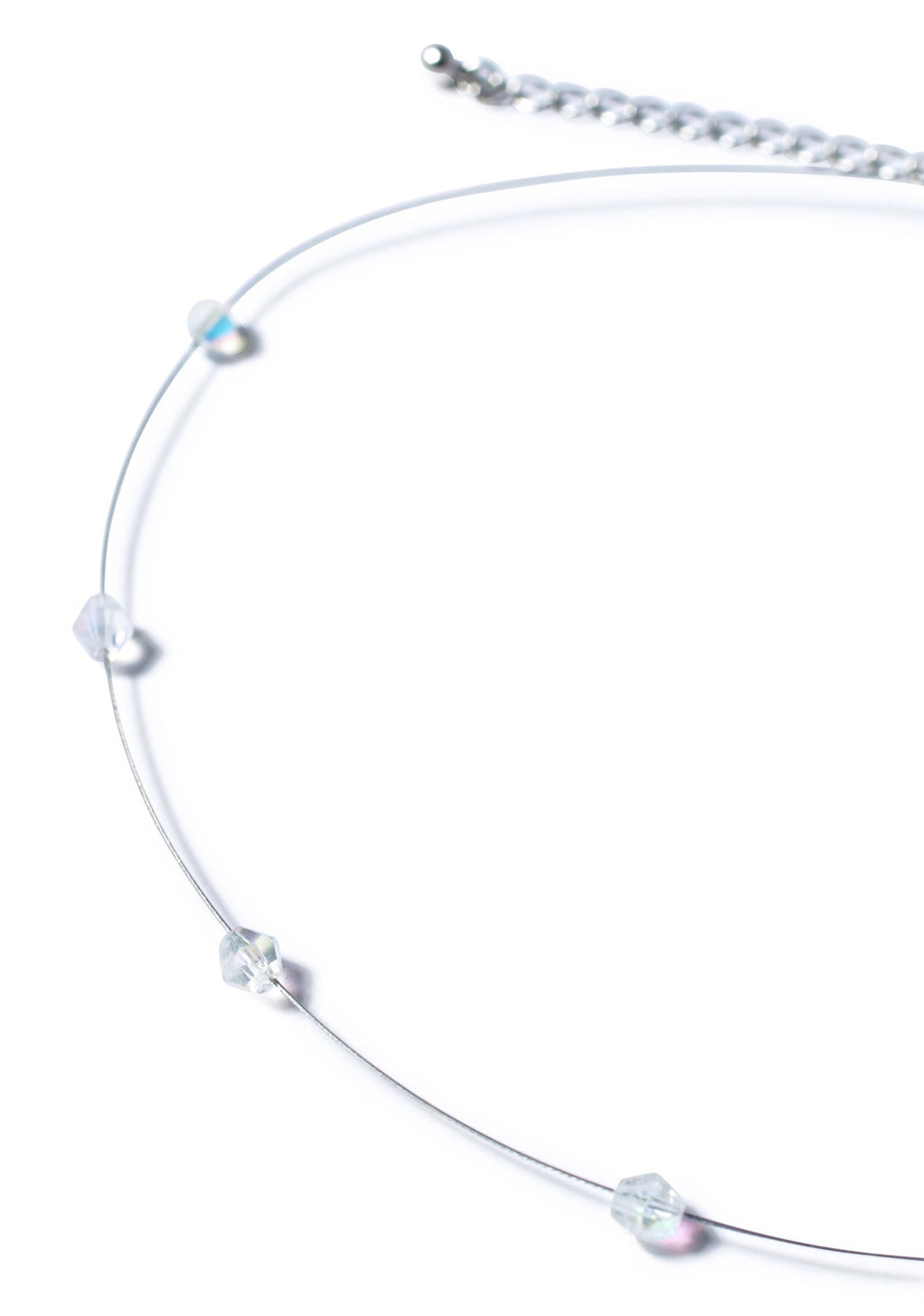 The Dark Crystal Choker - White