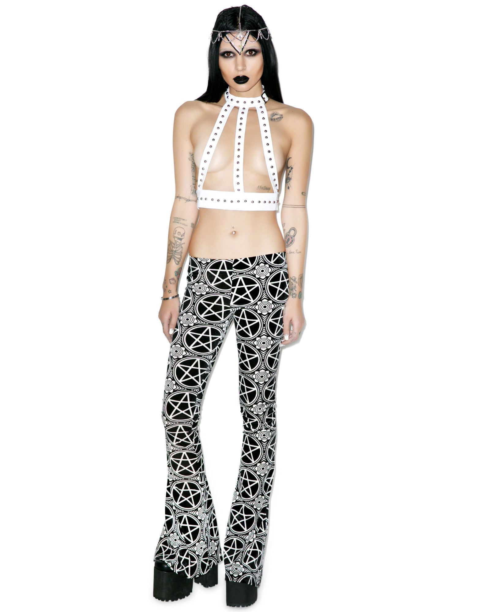 Folsom Halter Harness - Black