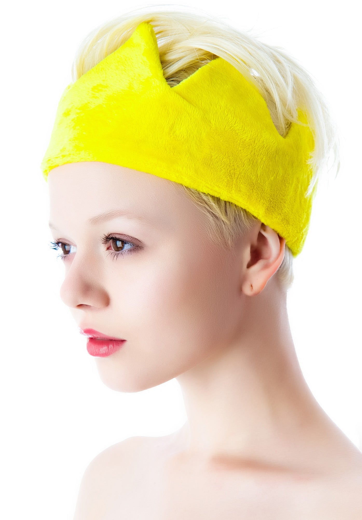 Plush Crown - Yellow