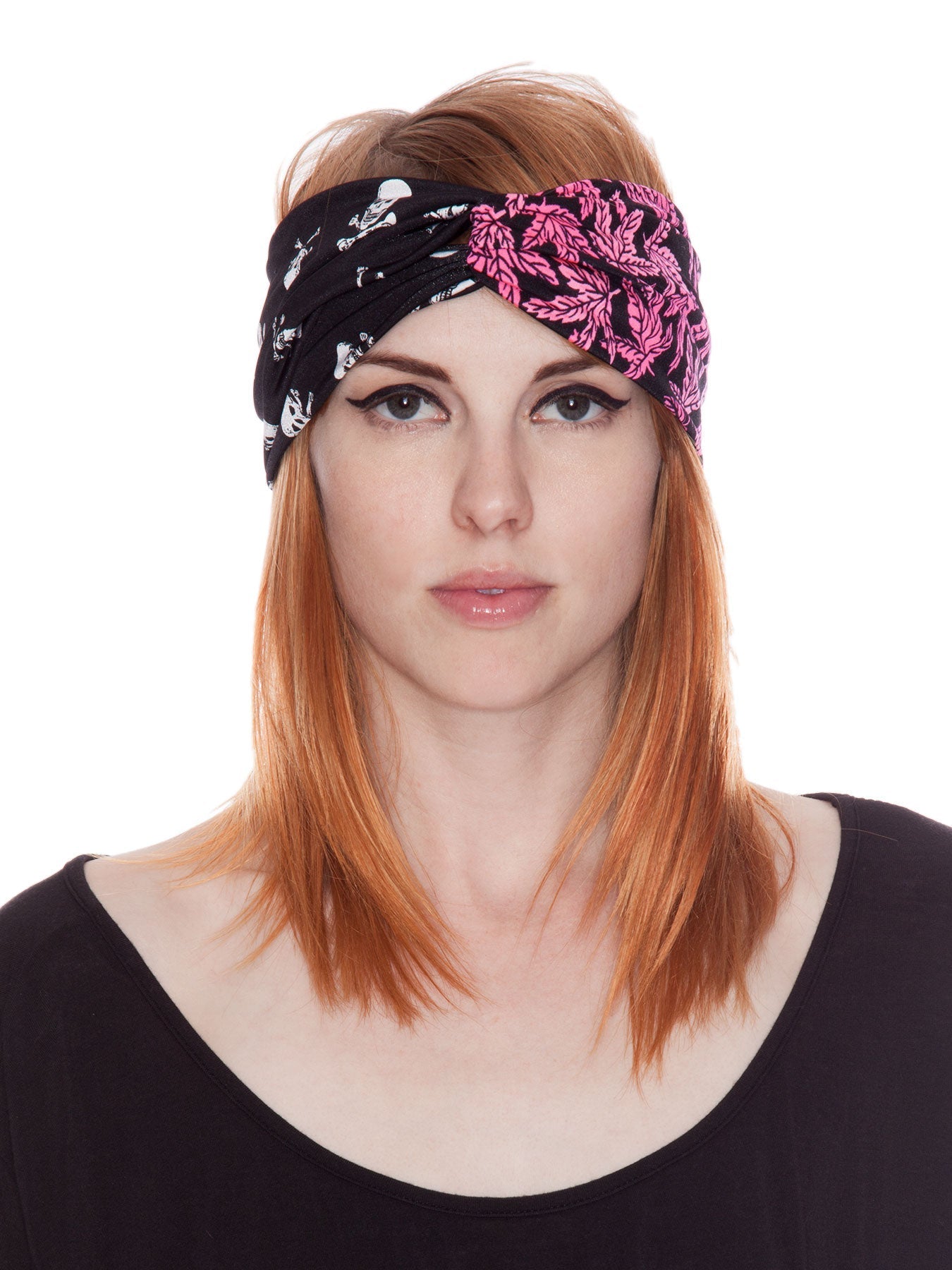 Smokin' Skulls Turband - Green