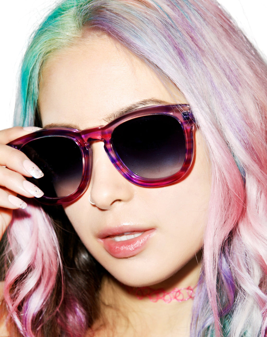 Classic Fox Sunglasses - Red