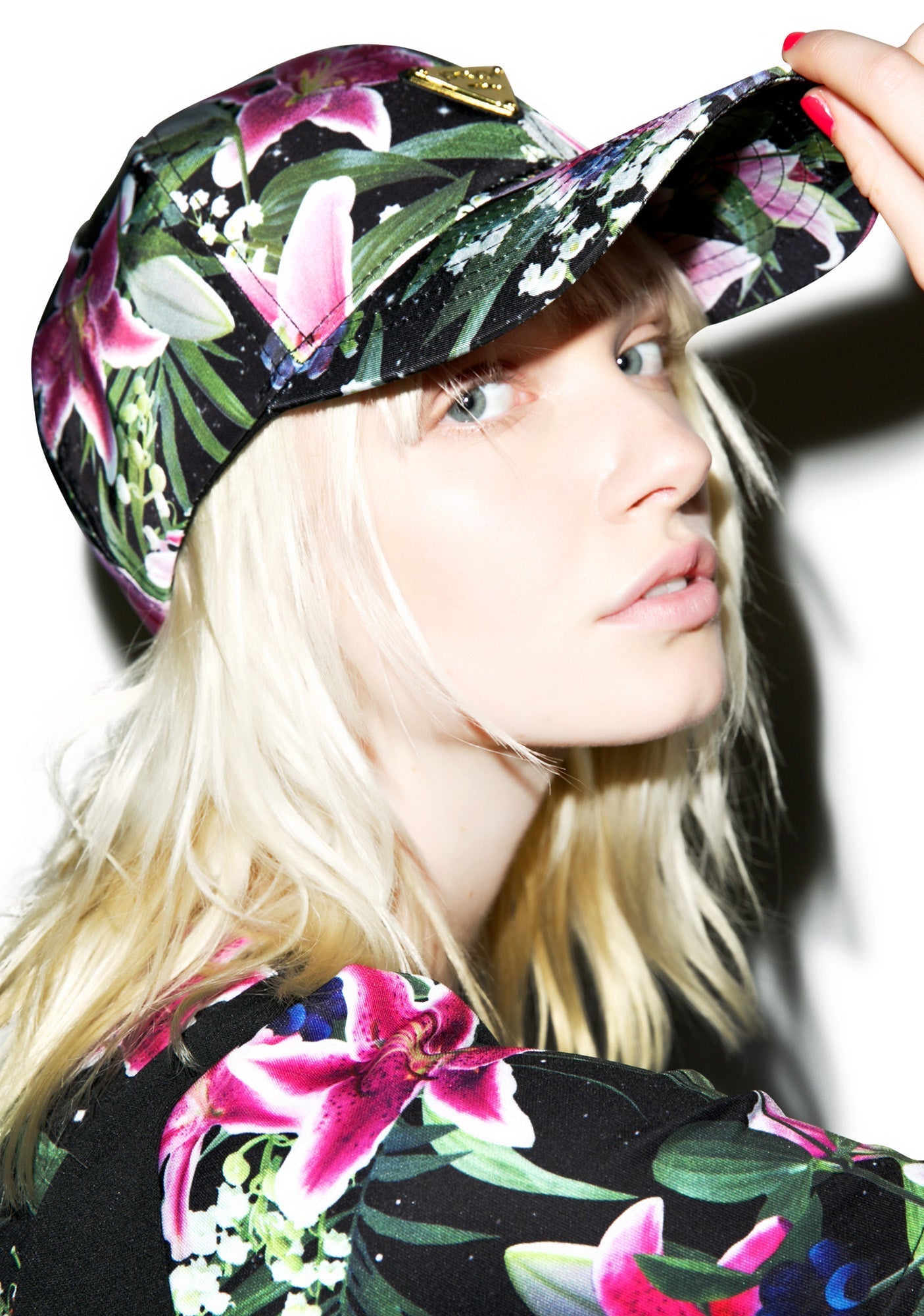 Optical Garden Cap - Black