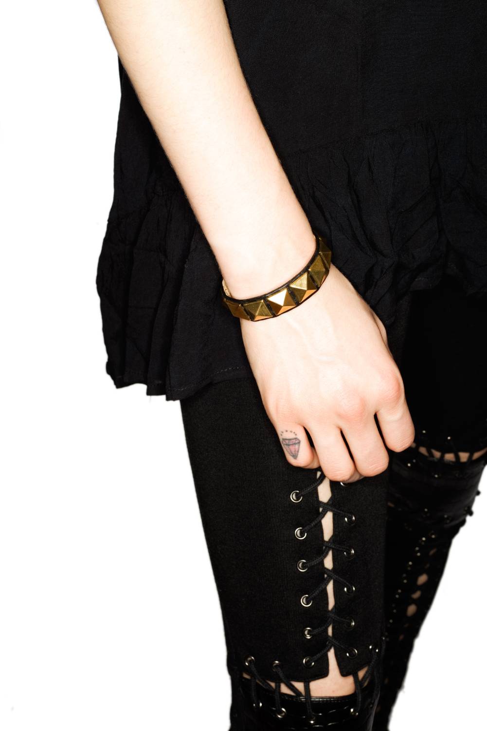 Pyramids Bracelet - Metallic