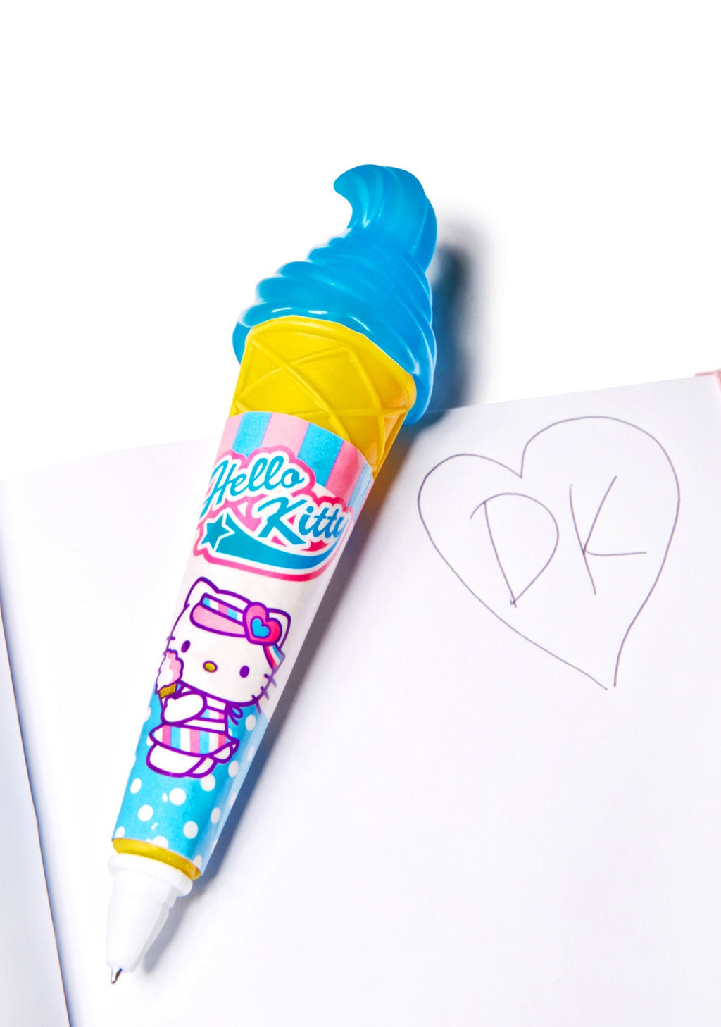 Light-Up Ice Cream Pen - Light Blue