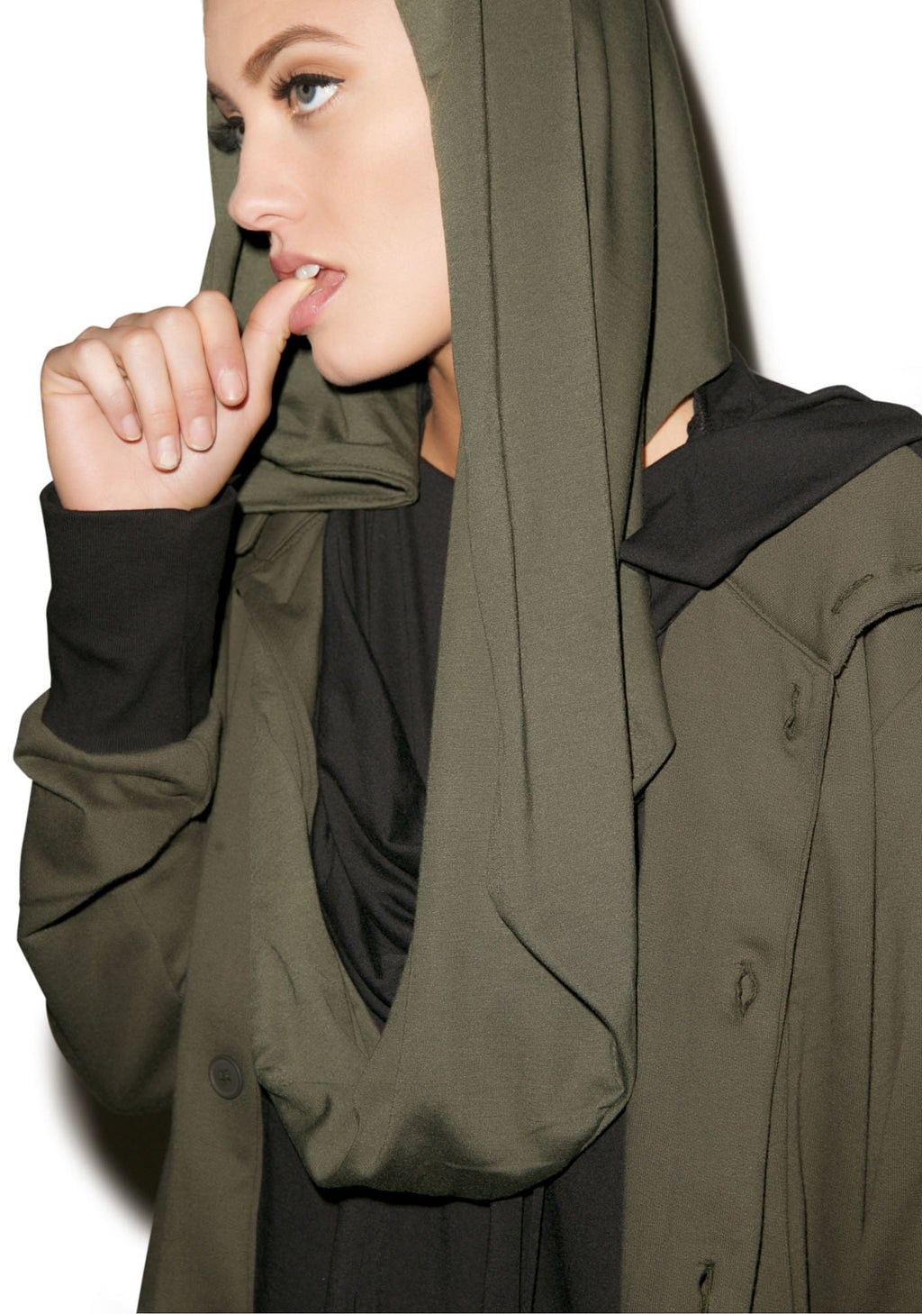 Hero Button Down Top - Black