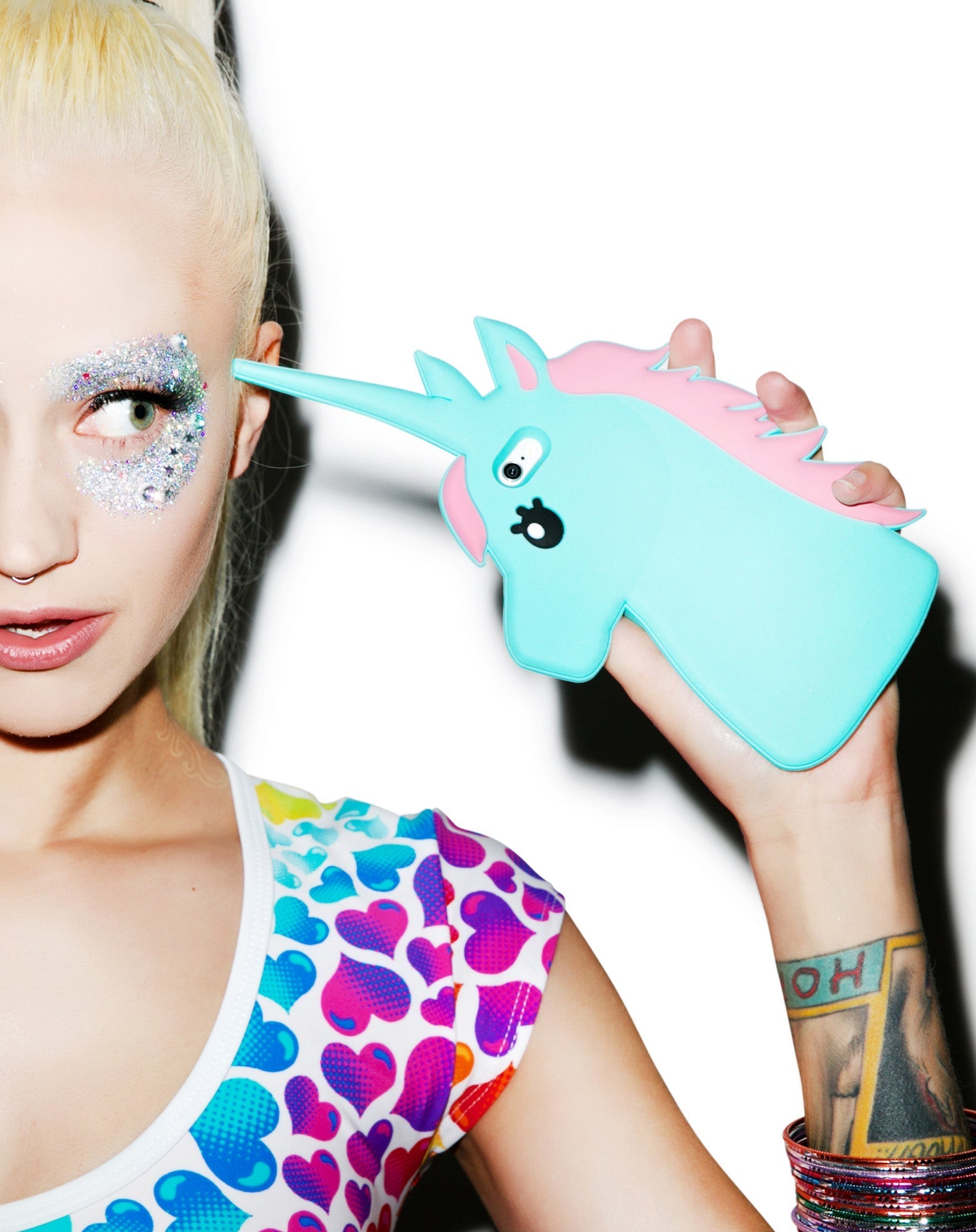 Unicorn IPhone 6 Case - Light Blue