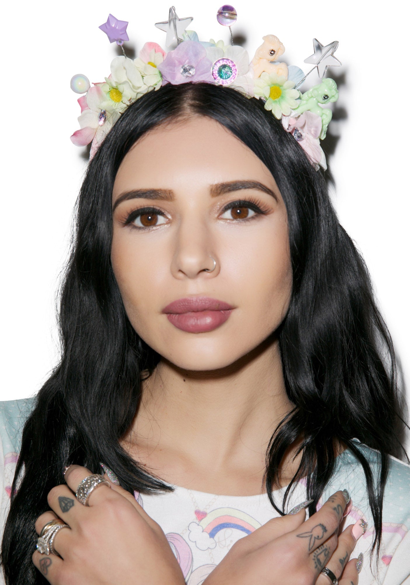 Flower Bomb Headband - Yellow