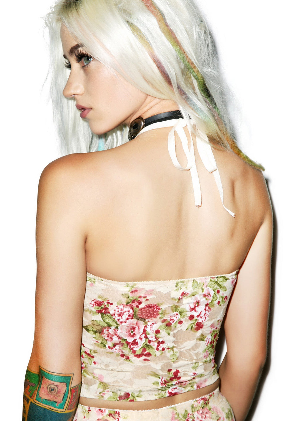 Peter, Paul And Bloody Mary's Halter Top - Off White