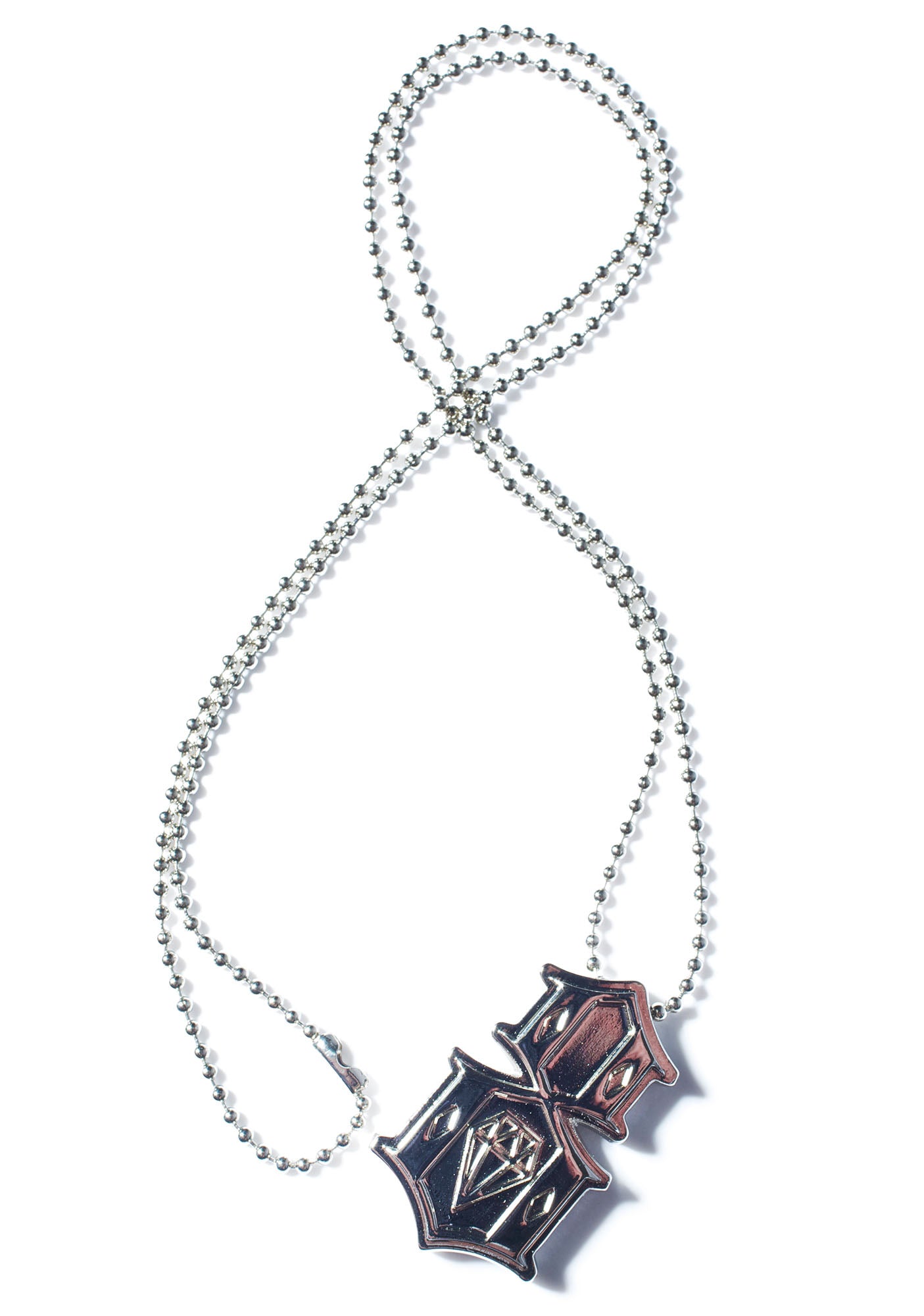 Metal 8 Necklace - Gold