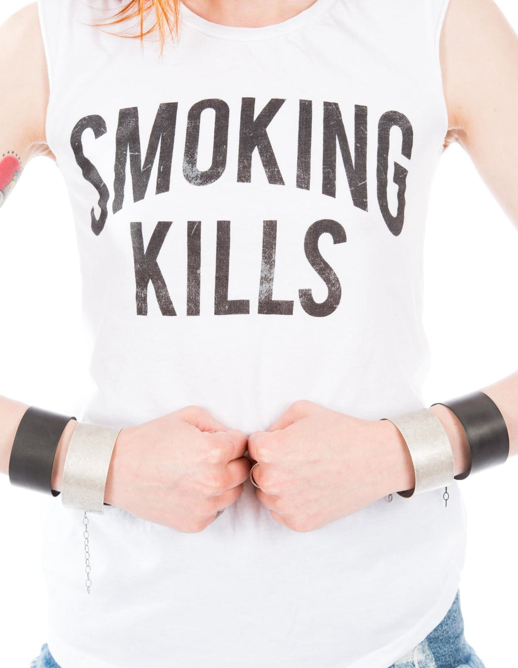 Sheet Metal Cuff - Silver