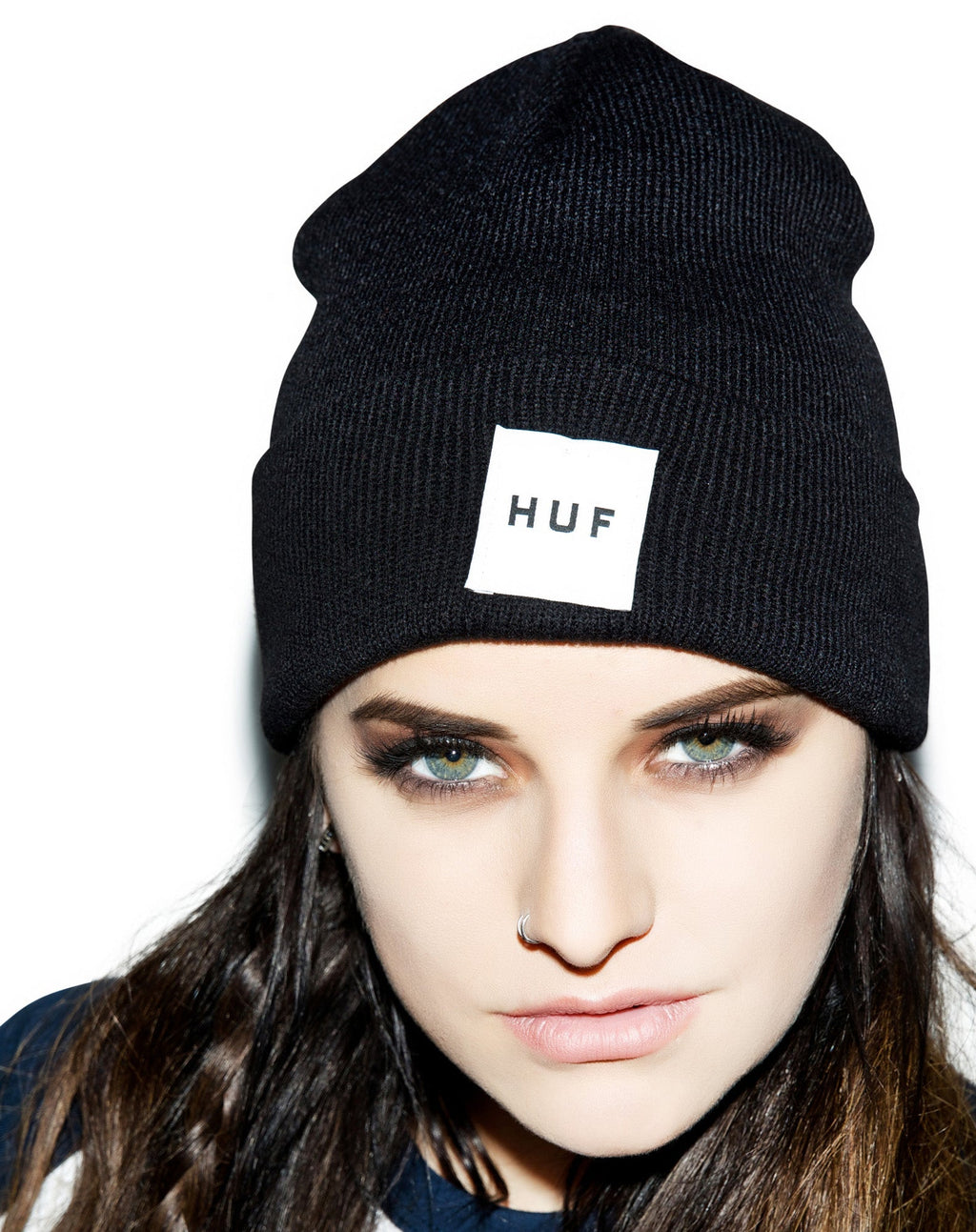 Box Logo Beanie - Gray