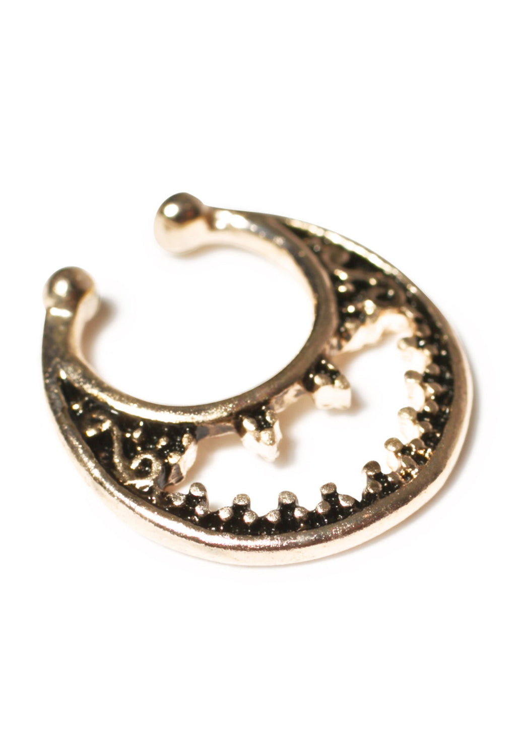 Moonlight Septum Clip - Gold