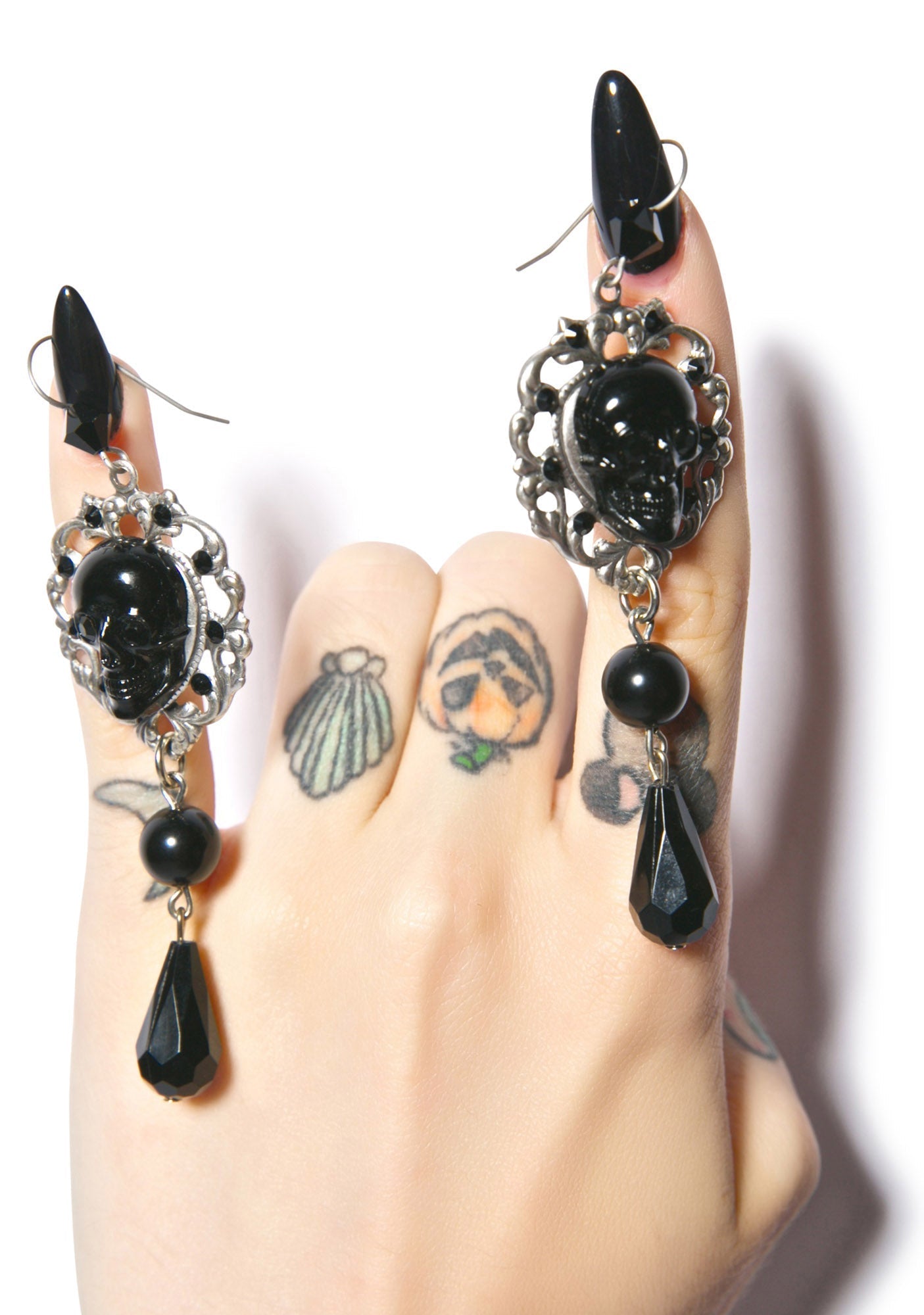 Lament Earring - Black