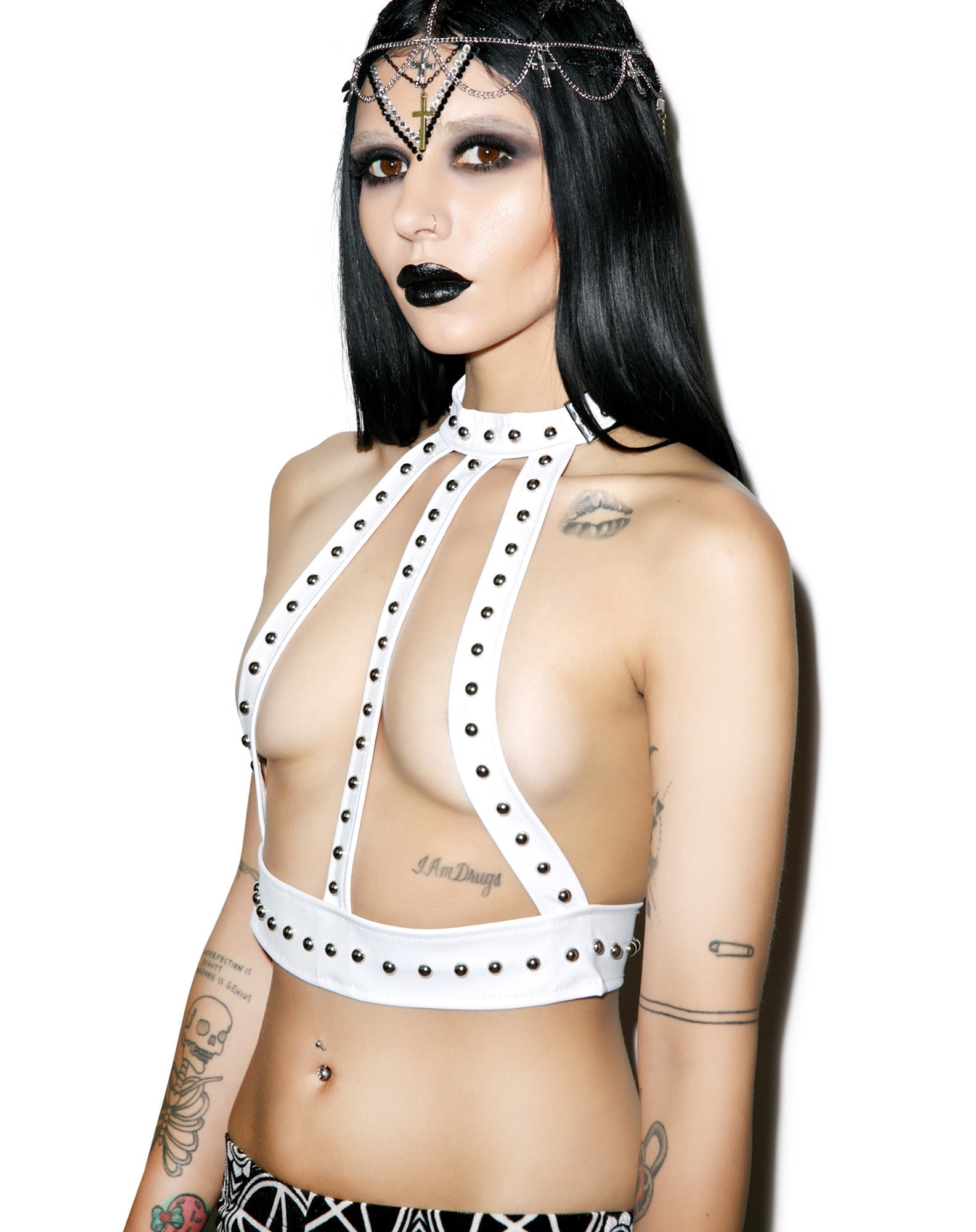 Folsom Halter Harness - Black