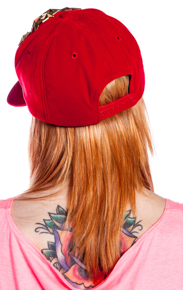 Star Burst Cap - Red