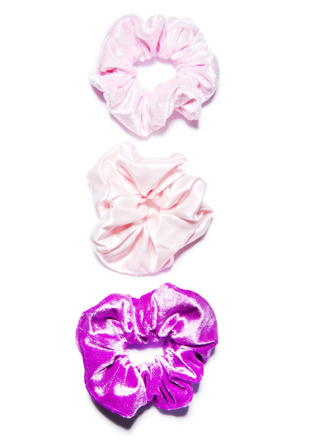 Velvet Barbae Bitch Scrunchie - Purple